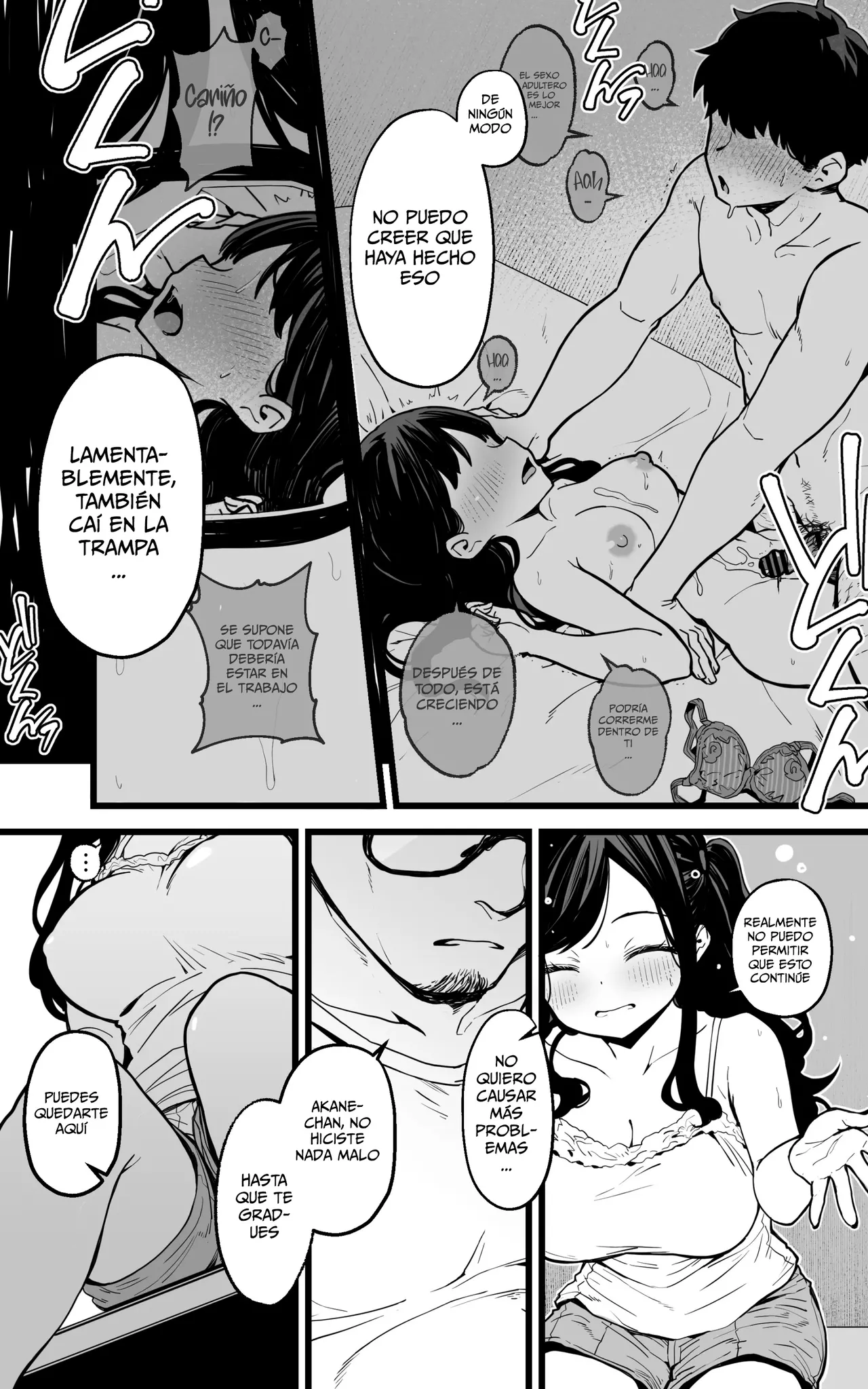 [Toneri Dan (Yoshio Ereki)] Shasei Kanri Gimai ~Boku Senyou Ona-suppo JK nante, Saikou ja Nai desu ka？~ | Cuñada para el Manejo de la Eyaculación ~ ¿No Sería Genial Terner a mi Propia JK Masturbándome? ~ [Spanish] [Dulx Traduccion] 图片编号 8