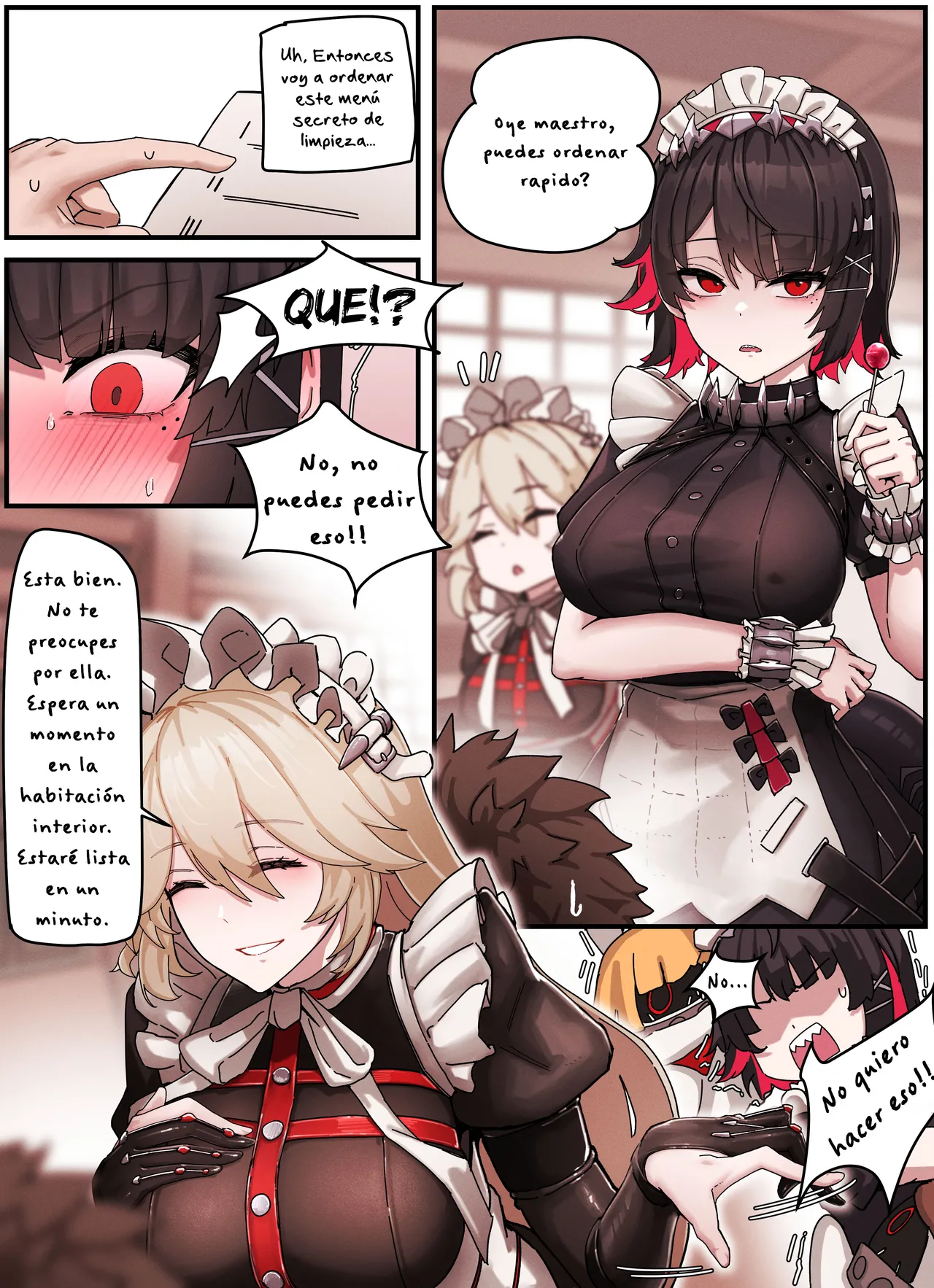 [Horori] Z.Z.Z #01: Ellen & Rina (Zenless Zone Zero) [Español] Bildnummer 2