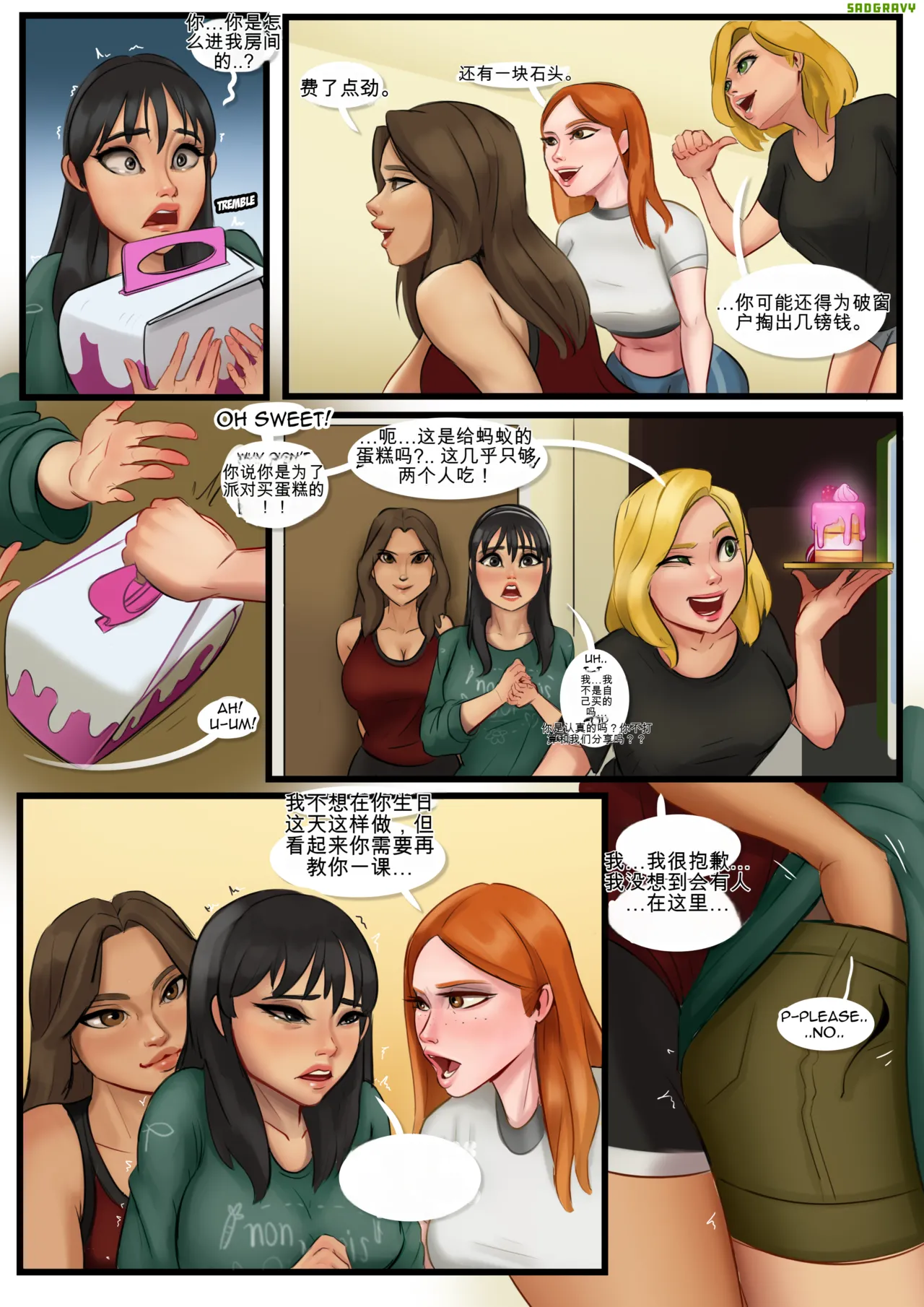 [Sadgravy] Our New best friend chapter 3 [Ongoing]  机翻警告 image number 4