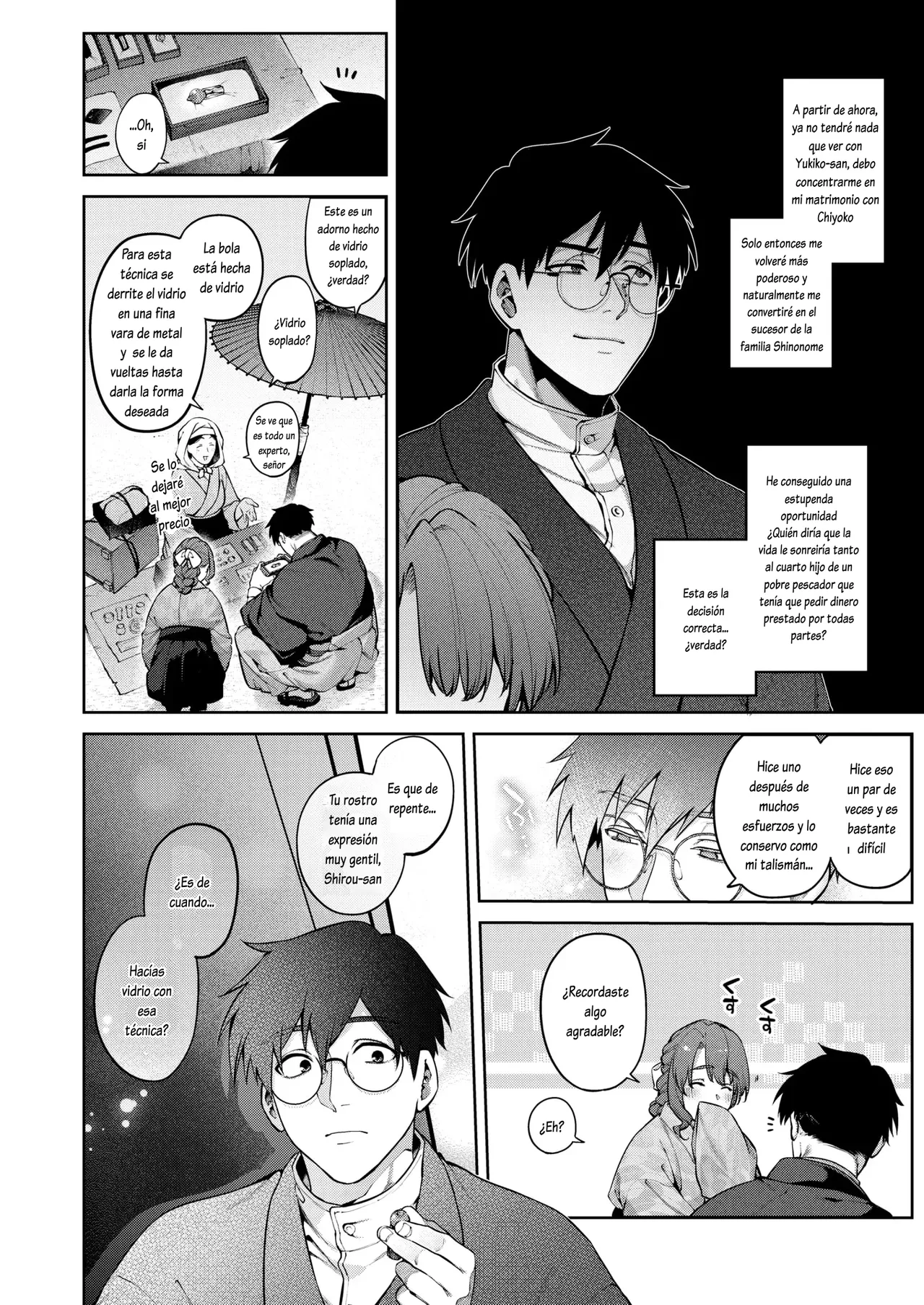 [Tamabon] Hari no Kakeochi Joshou + Zenpen + Kouhen (COMIC Kairakuten 2024-11, COMIC Kairakuten 2024-12, COMIC Kairakuten 2025-01) [Spanish] [Lovely Diablesse Scan] [Digital] 图片编号 40