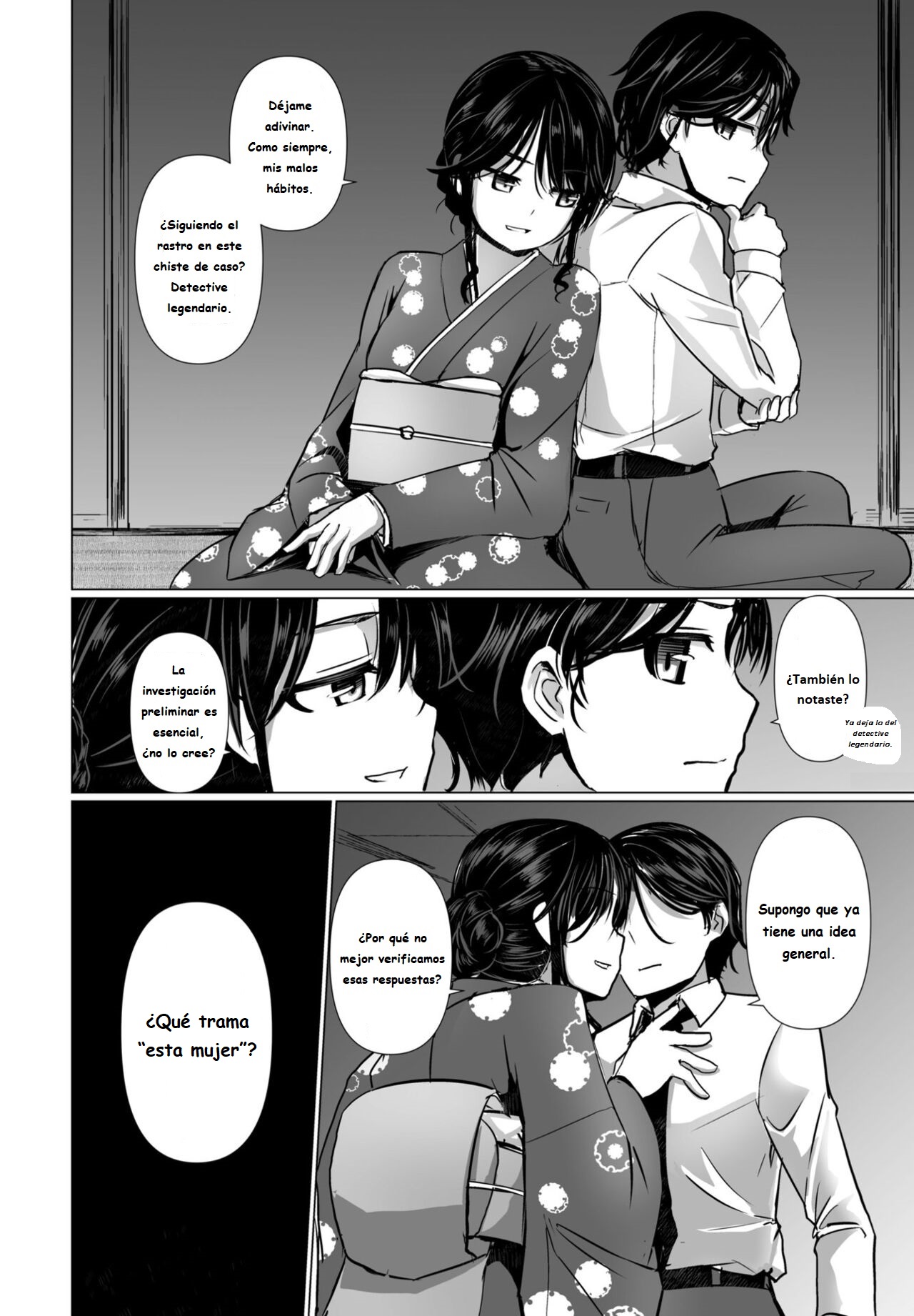 [Tokihama Jiro] La hermosa ladrona fantasma ama al gran detective Cap.3 (COMIC Penguin Club 2024-07) [Spanish] [Digital] 画像番号 8