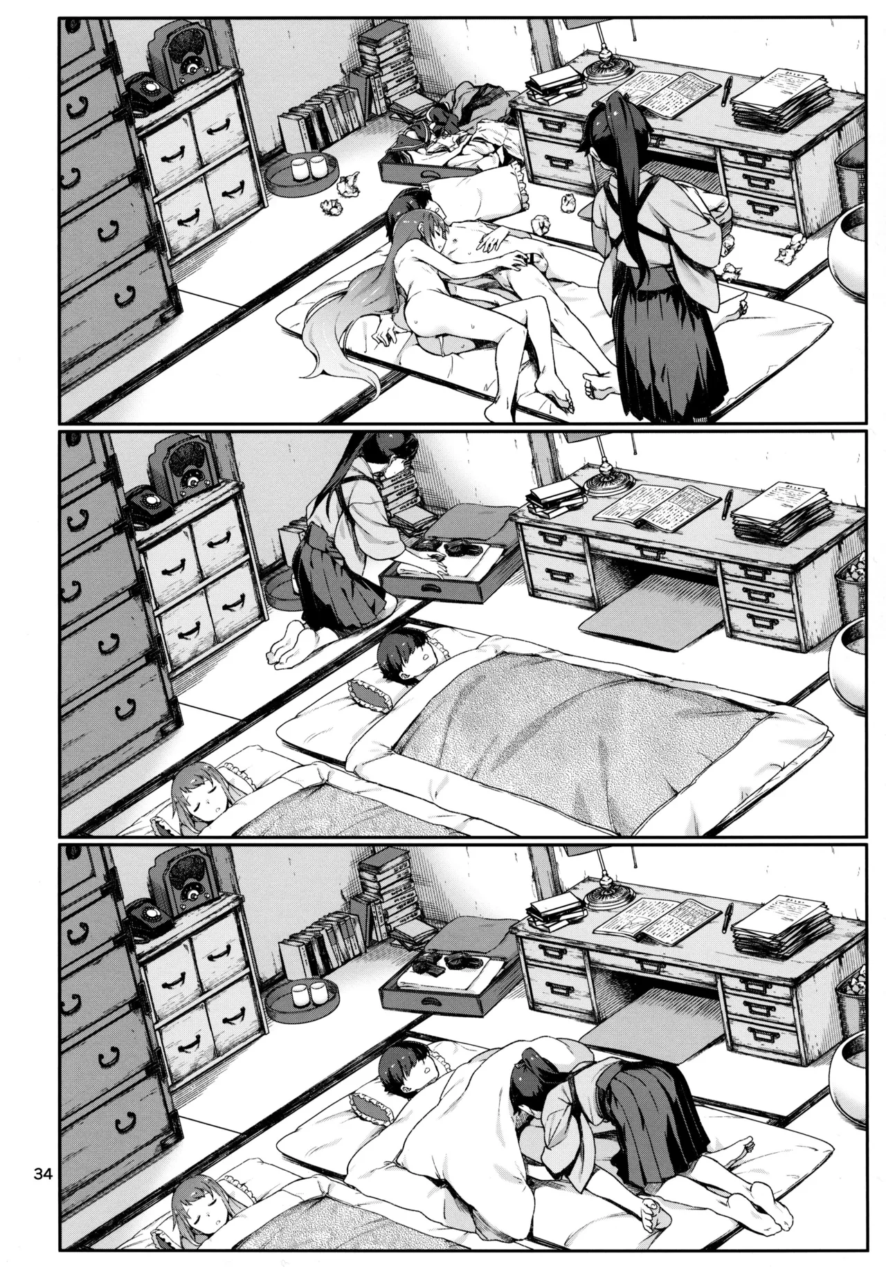 (C97) [Chotto Dake Aruyo. (Takemura Sesshu)]  Emoi Hazu (Kantai Collection -KanColle-) [Polish] изображение № 35