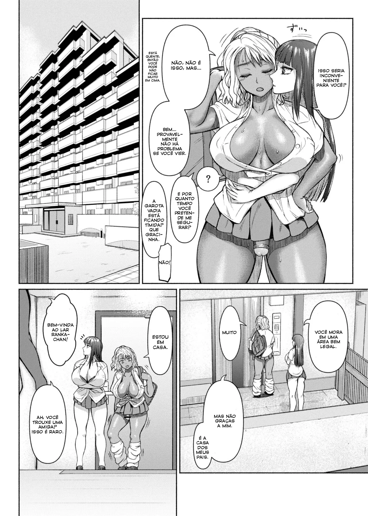 [ray-raw (Nobuhiro)] Futanari Bitch Gal wa Suki desu ka? 2 [pt-BR] [Bakai.org] 이미지 번호 13