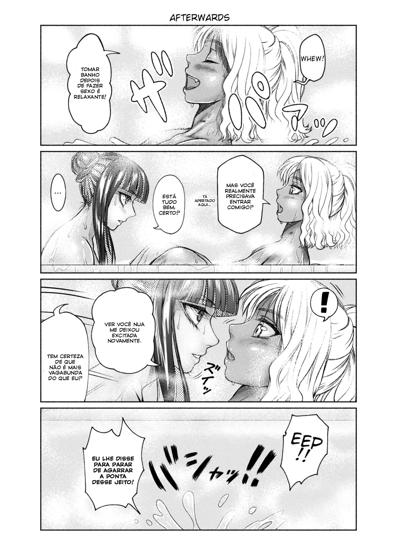 [ray-raw (Nobuhiro)] Futanari Bitch Gal wa Suki desu ka? 2 [pt-BR] [Bakai.org] 이미지 번호 36