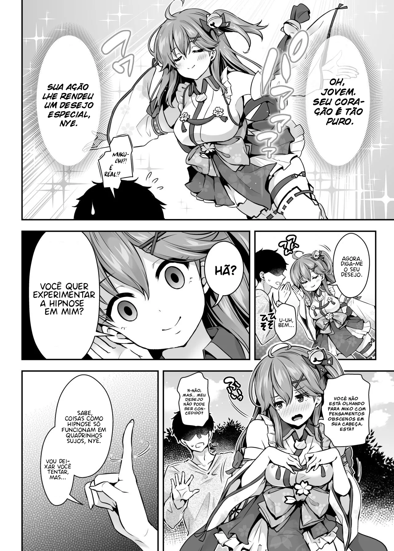 (C99) [Hachinoko P (hatigo)] Mikochi Saimin Ecchi Hon ~Youji Taikou Hen~ (Sakura Miko) [pt-BR] [Bakai.org] 이미지 번호 5