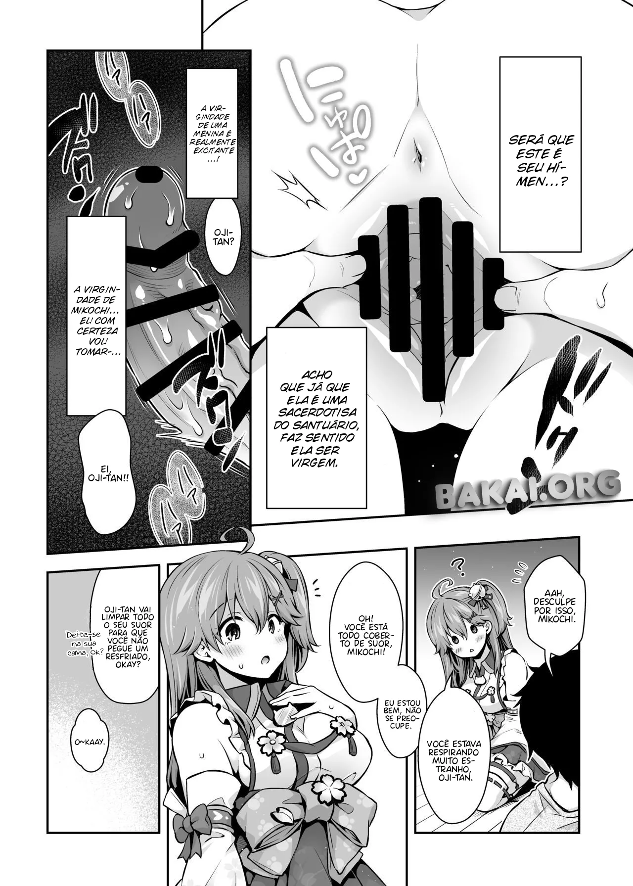 (C99) [Hachinoko P (hatigo)] Mikochi Saimin Ecchi Hon ~Youji Taikou Hen~ (Sakura Miko) [pt-BR] [Bakai.org] 이미지 번호 17