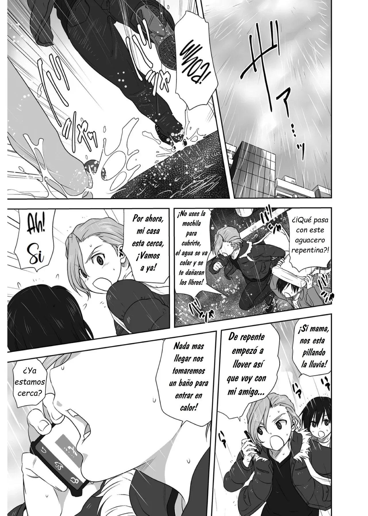 [Mitarashi Kousei] AmeAme FureFure | Lluvia, Lluvia, Precipitación [Spanish] [Earl Hickey0] image number 4