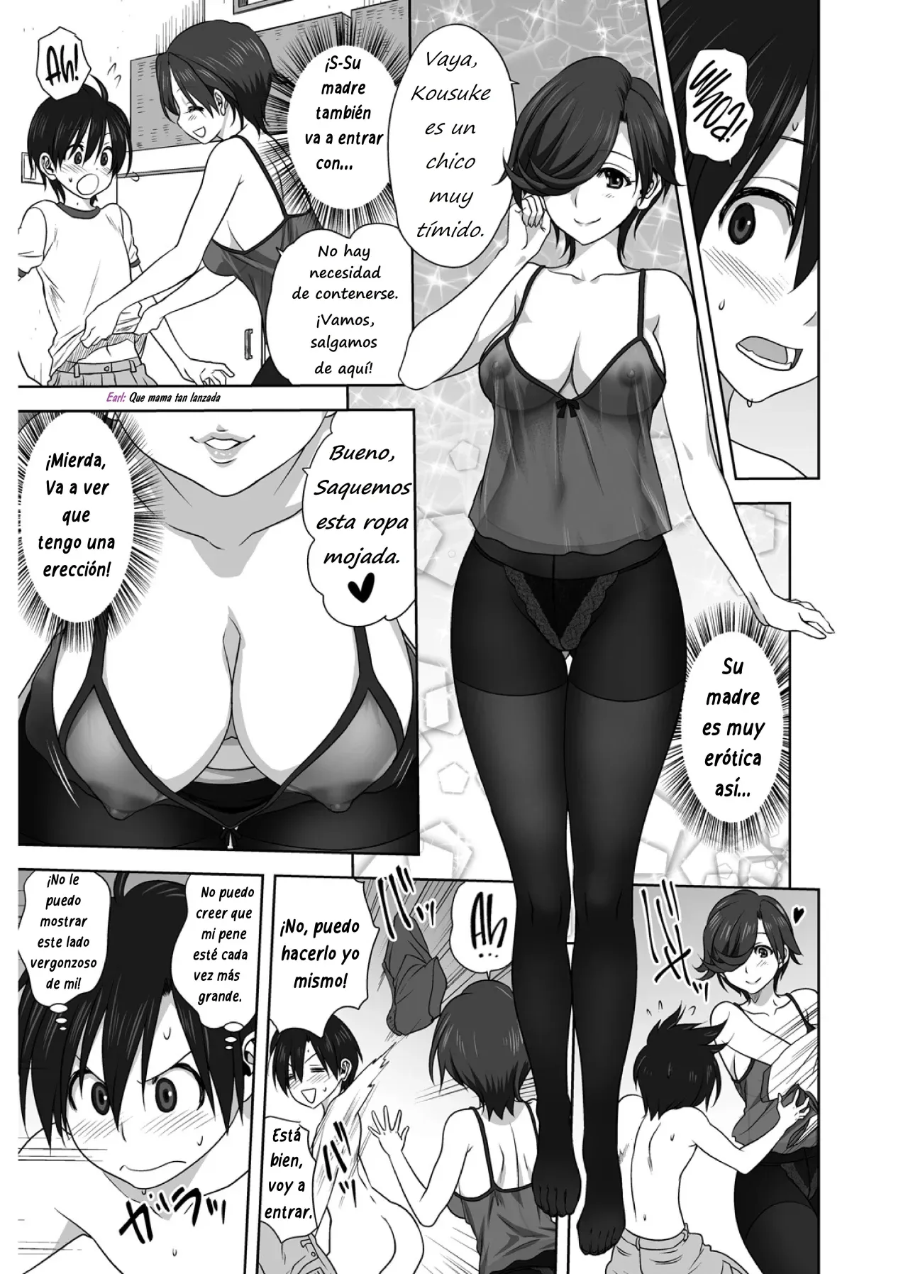 [Mitarashi Kousei] AmeAme FureFure | Lluvia, Lluvia, Precipitación [Spanish] [Earl Hickey0] image number 9