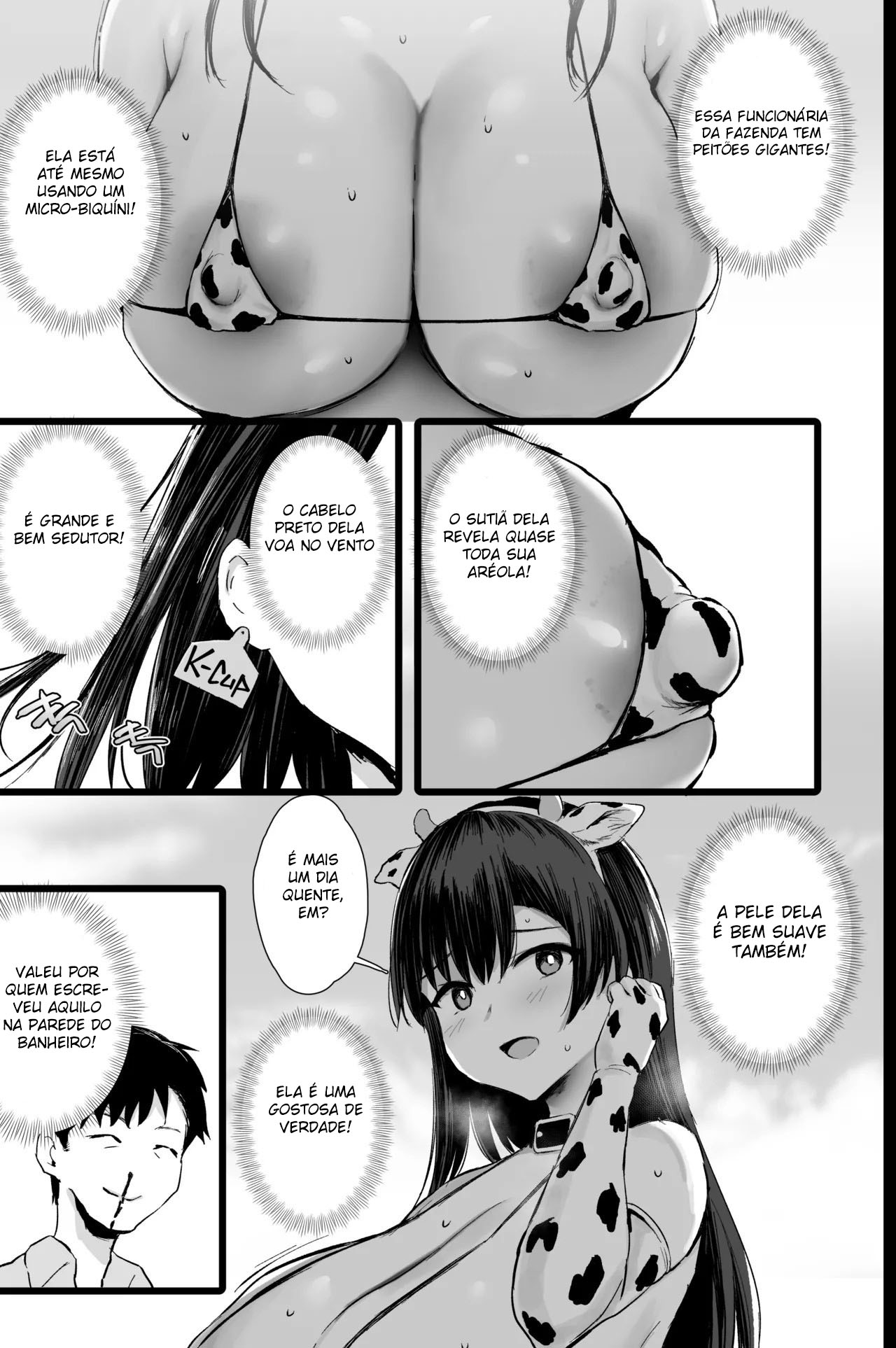 [Jack to Nicholson (NoriPachi)] Tanetsuke mo Dekiru Fureai Bokujou Taiken. [Portuguese-BR] [Digital] 4eme image