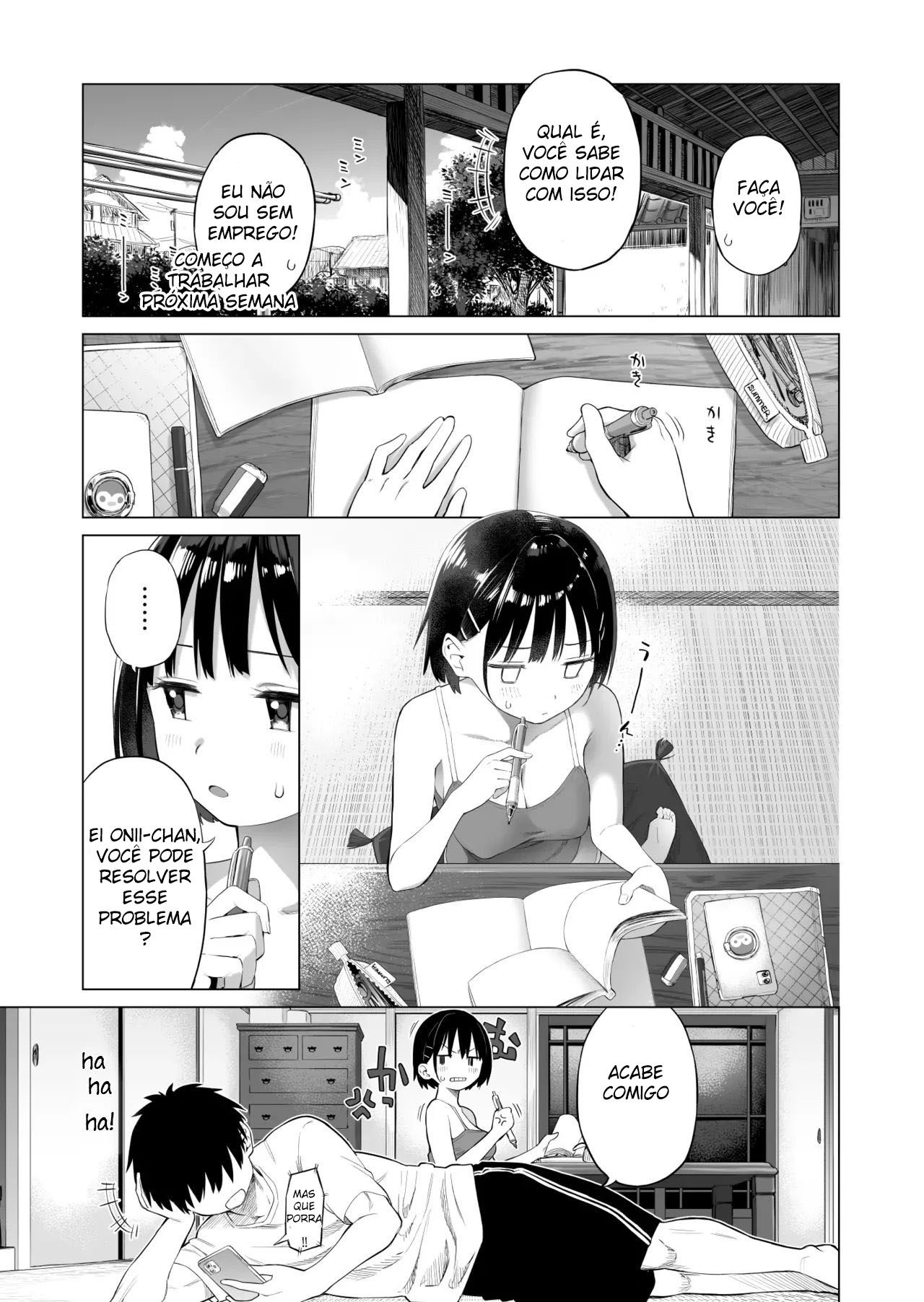 [Mizu no Uro] Inaka Imouto to Muchi no Yuuwaku [Portuguese-BR] image number 9