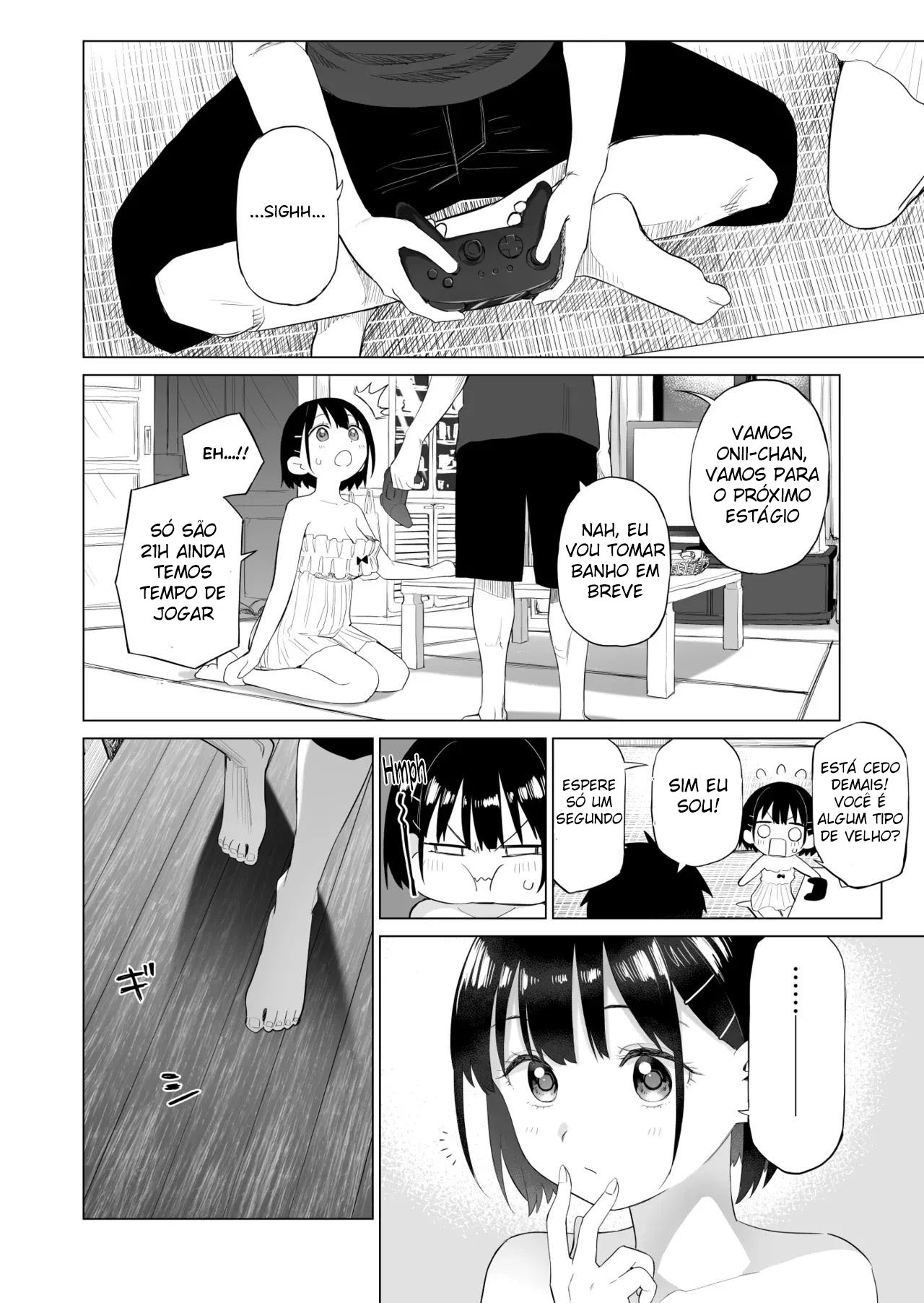 [Mizu no Uro] Inaka Imouto to Muchi no Yuuwaku [Portuguese-BR] image number 34