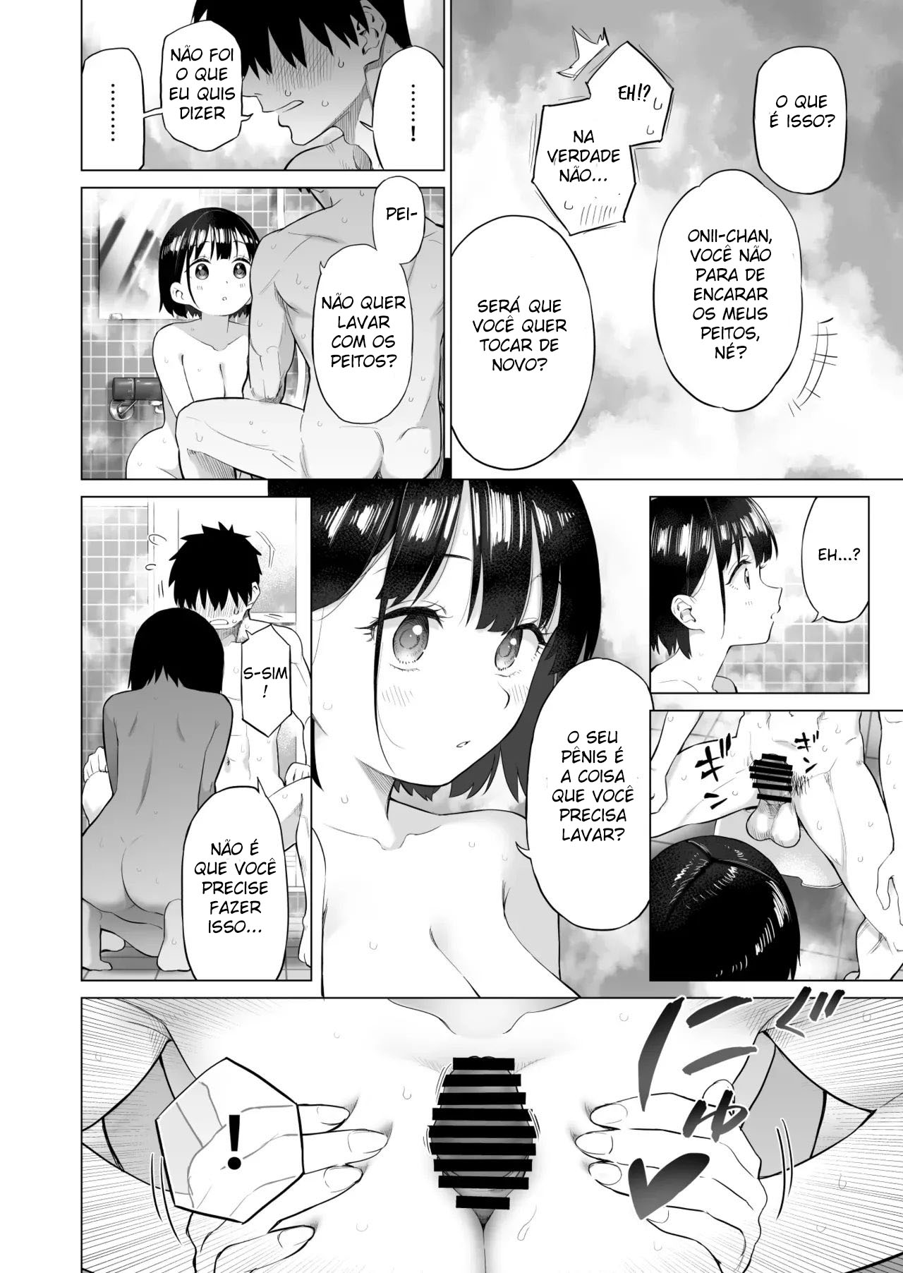 [Mizu no Uro] Inaka Imouto to Muchi no Yuuwaku [Portuguese-BR] image number 44