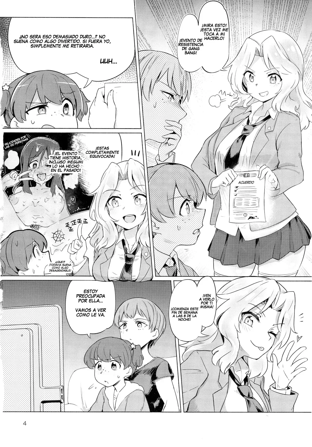 (C93) [Yakitate Jamaica (Aomushi)] Renzoku Taikyuu 8-jikan: Okay-san ga 8-jikan Buttooshi de Taikyuu Ecchi Suru Hon | Resistiendo 8 horas sin Parar: Kay Aguanta 8 horas Seguidas de Sexo sin Parar (Girls und Panzer) [Spanish] [Erwin Pry] 画像番号 4