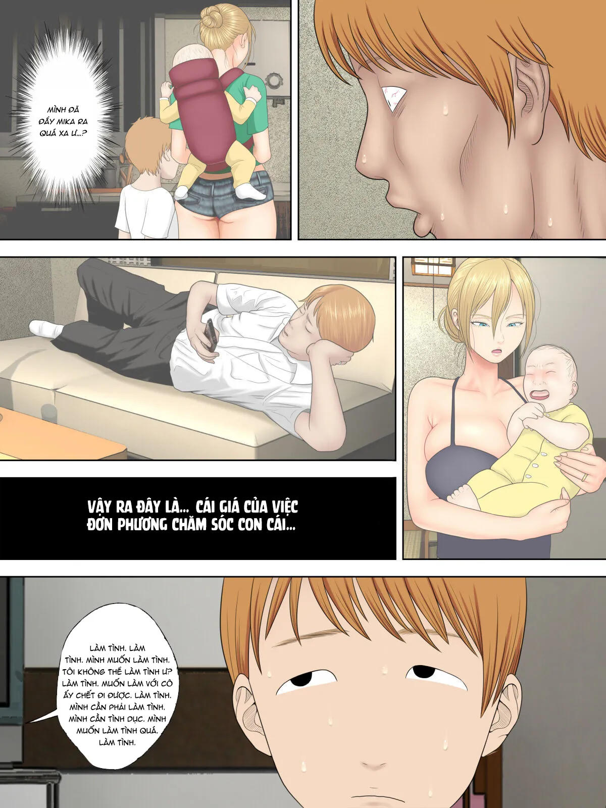 [Minazuki Mikka] Manbiki Mama to Tencho no Musuko 4 _ Shoplifting Mom and Store Manager_s Son 4 [Vietnamese] [Project Valvrein] 이미지 번호 6