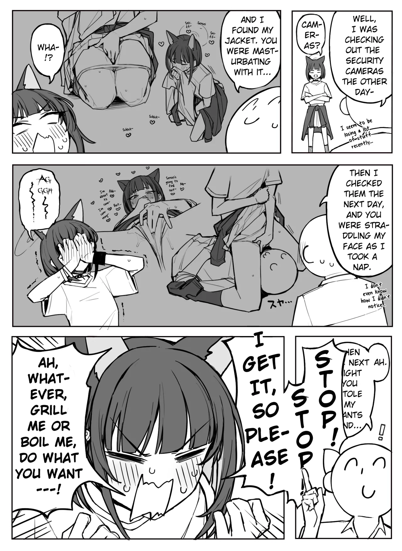 [Putama] Kazusa Ecchi | Lewd Kazuza (Blue Archive) [English] [FIIKWID] 3eme image