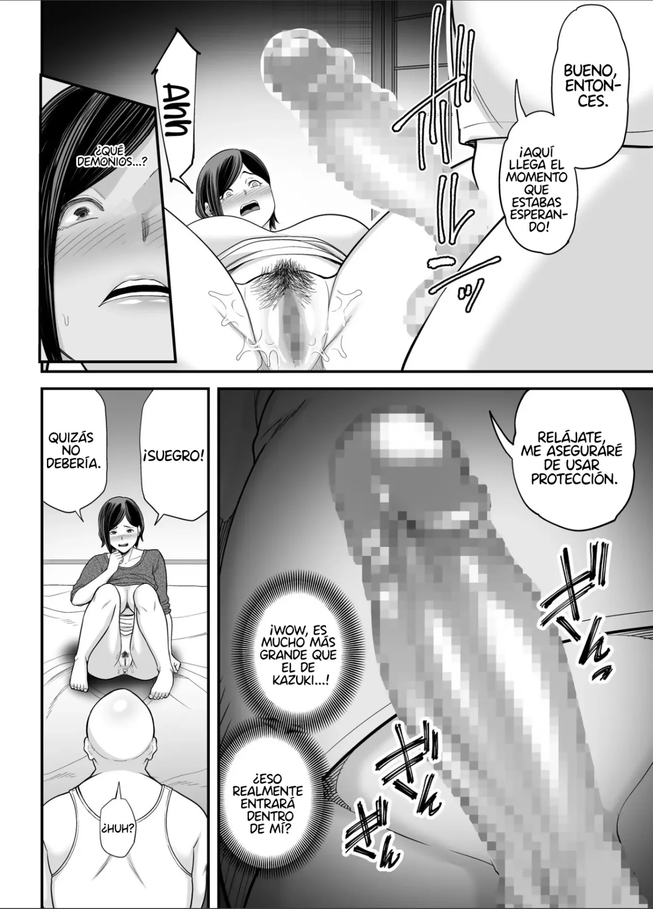 [Ura Meshiya (Maccha Neji)] Otou-san no Onna ni Natta Hi | El día en que me convertí en la mujer de mi suegro [Spanish] [TdeTurbina] numero di immagine  25