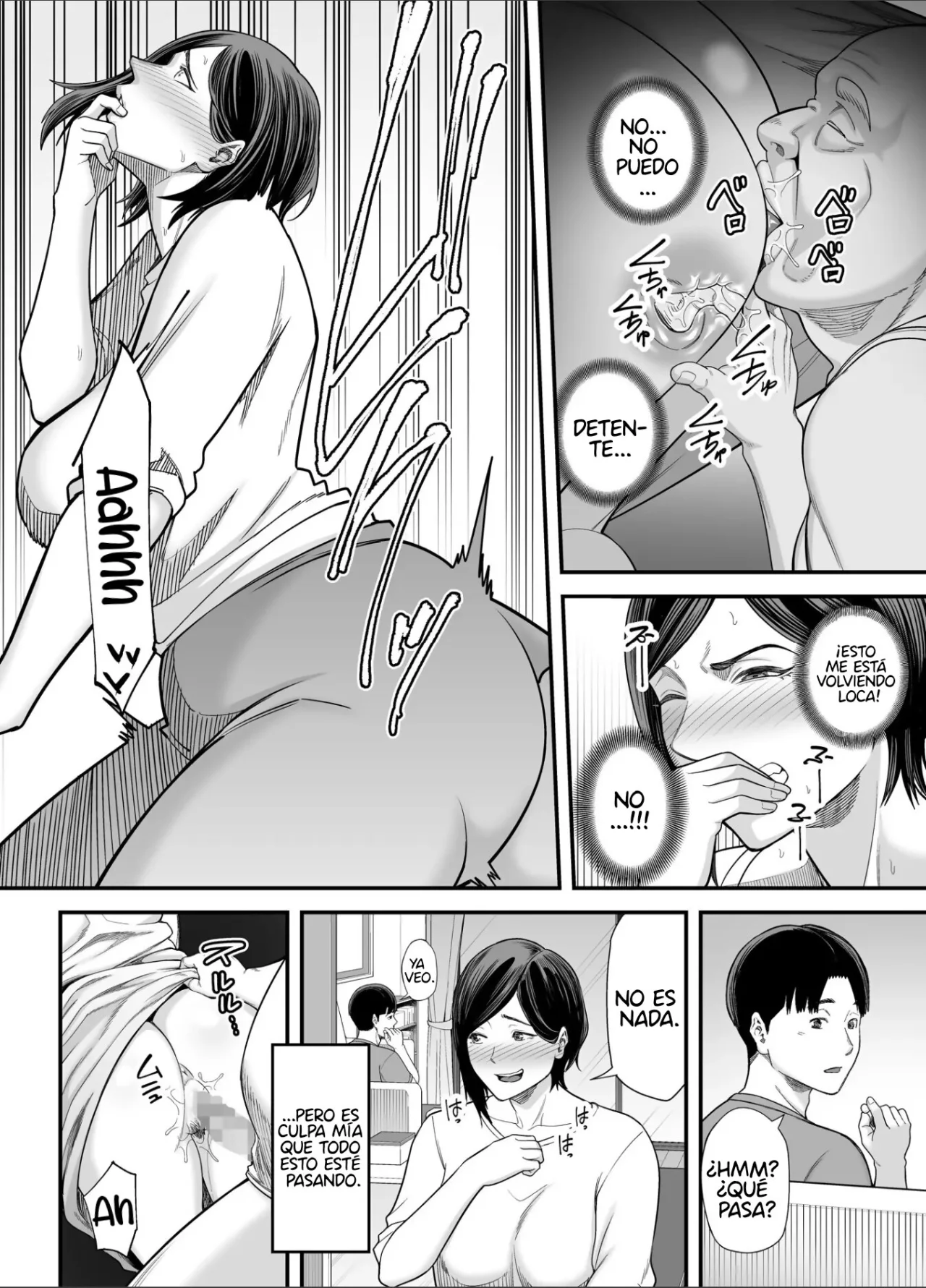 [Ura Meshiya (Maccha Neji)] Otou-san no Onna ni Natta Hi | El día en que me convertí en la mujer de mi suegro [Spanish] [TdeTurbina] numero di immagine  41