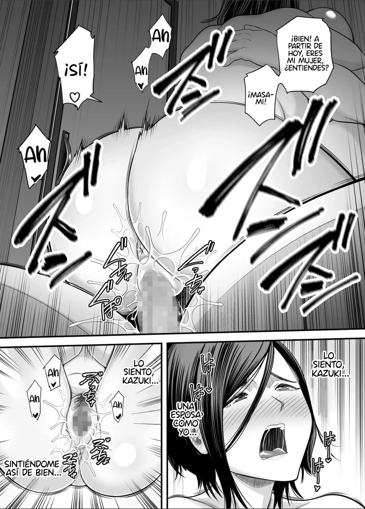 [Ura Meshiya (Maccha Neji)] Otou-san no Onna ni Natta Hi | El día en que me convertí en la mujer de mi suegro [Spanish] [TdeTurbina] numero di immagine  68