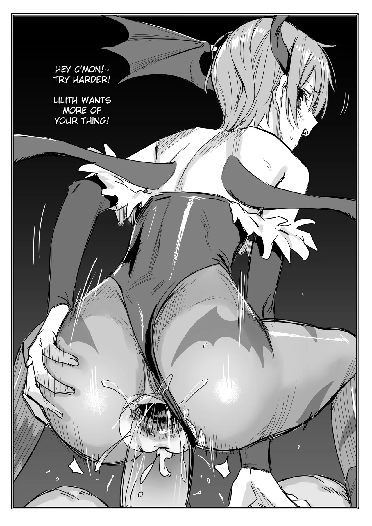 [ajisaidenden (Kawakami Rokkaku)] a copybon about a certain succubus sucking out your life force (Darkstalkers) [English] [Decensored] [Digital] image number 10