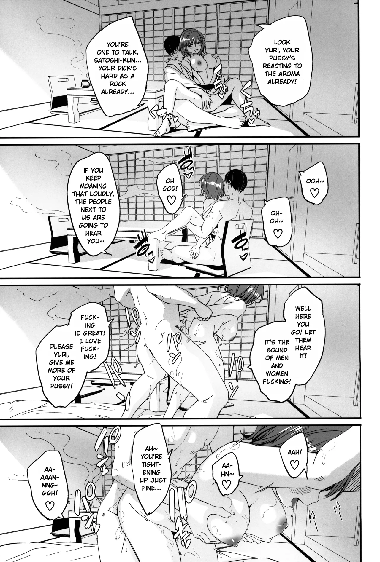 (C105) [telomereNA (Gustav)] Hitozuma ga Tane o Haramu made Onsen Furin Ryokou Hen | Until Married Woman Concieves Seed: Adulterous Hot Spring Trip [English] [FIIKWID] image number 30