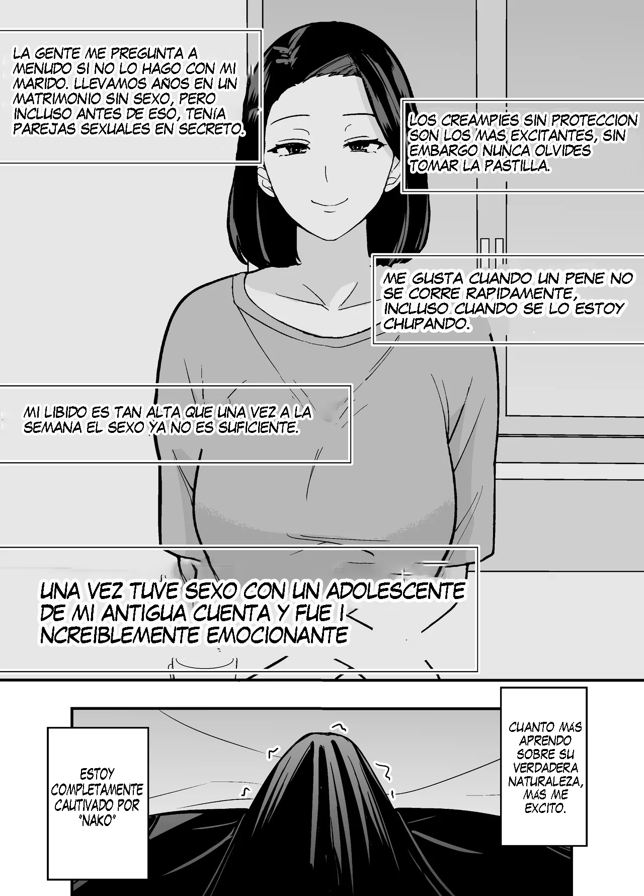 [Tsubaki Temple] Futei Tsuma Minako no Uraaka Koubiroku | Grabación de la Cuenta Secreta de la Esposa Adúltera Minako [Spanish] [K-le Traducciones] image number 18