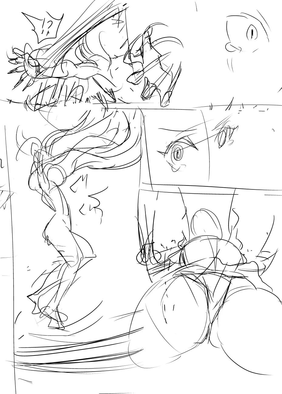 途中で断念した漫画のネーム 图片编号 7