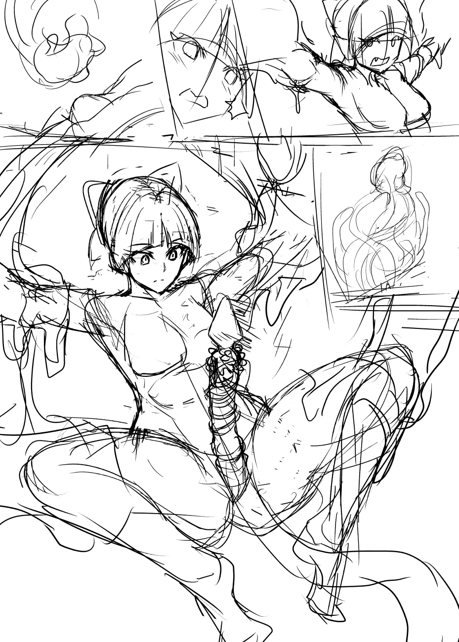 途中で断念した漫画のネーム 图片编号 11