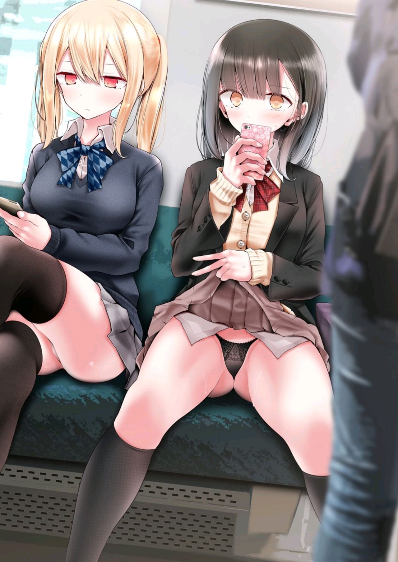 [Oouso] tsukin densha de pantsu o misete kuru JK ga itanode hametemita 2 image number 22