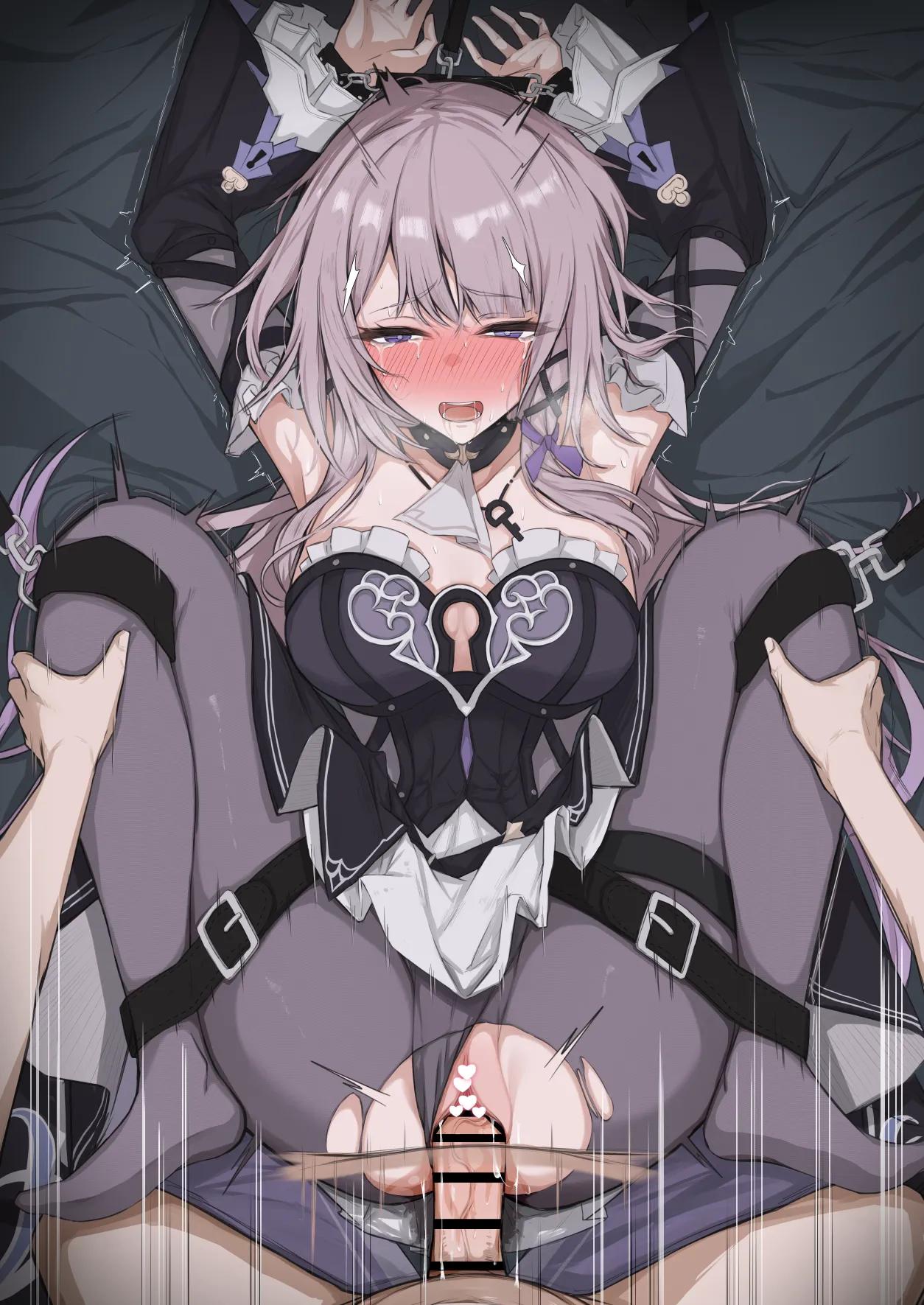 [Mashiko] The Herta | 双腿打开，思路才能打开 (Honkai: Star Rail) [Chinese] [灼眼の牛爷爷个人汉化] numero di immagine  19