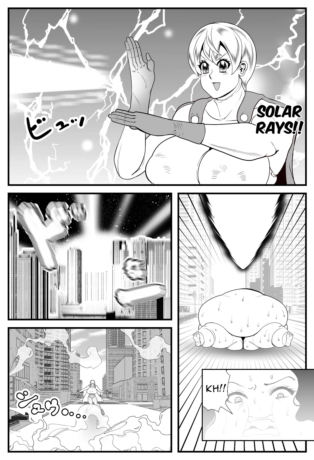[Nekorondoru (Tokei)] Alien Fatfat VS Superheroine [English] 图片编号 11