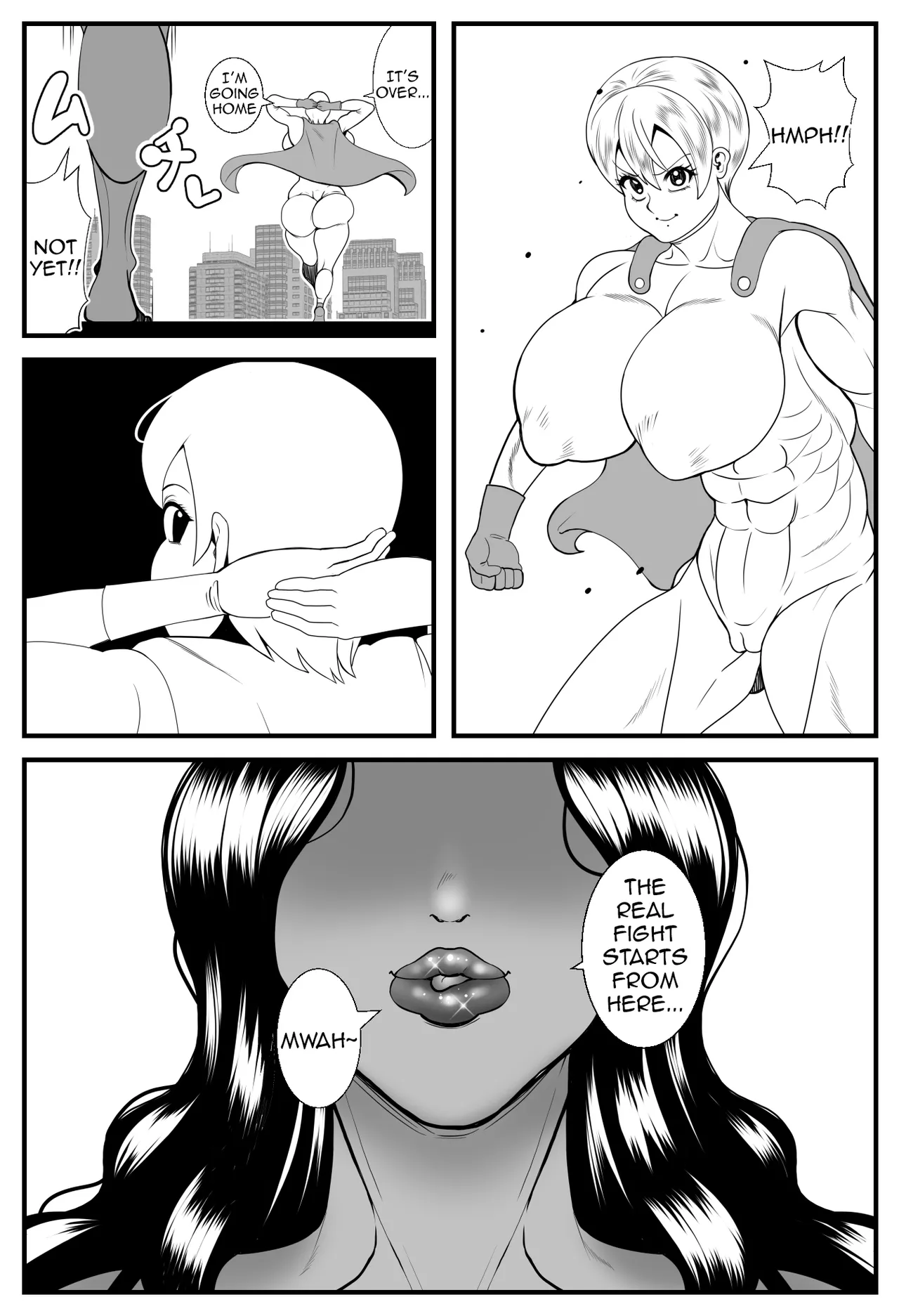[Nekorondoru (Tokei)] Alien Fatfat VS Superheroine [English] 图片编号 12