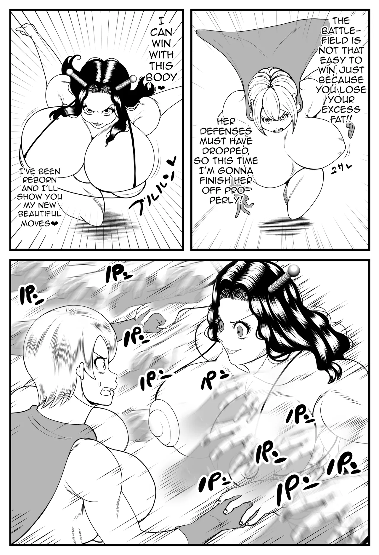 [Nekorondoru (Tokei)] Alien Fatfat VS Superheroine [English] 图片编号 15