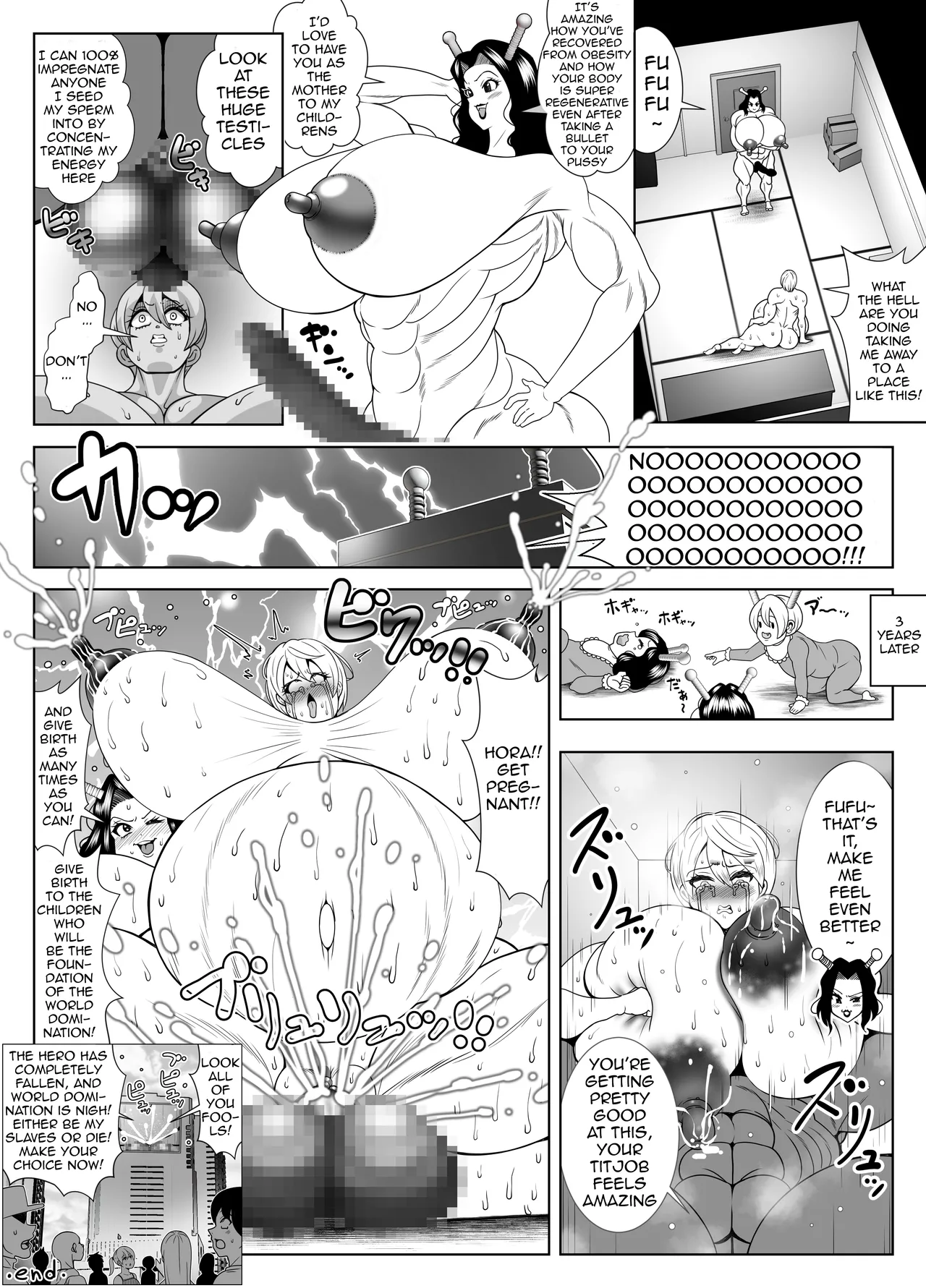 [Nekorondoru (Tokei)] Alien Fatfat VS Superheroine [English] 图片编号 49