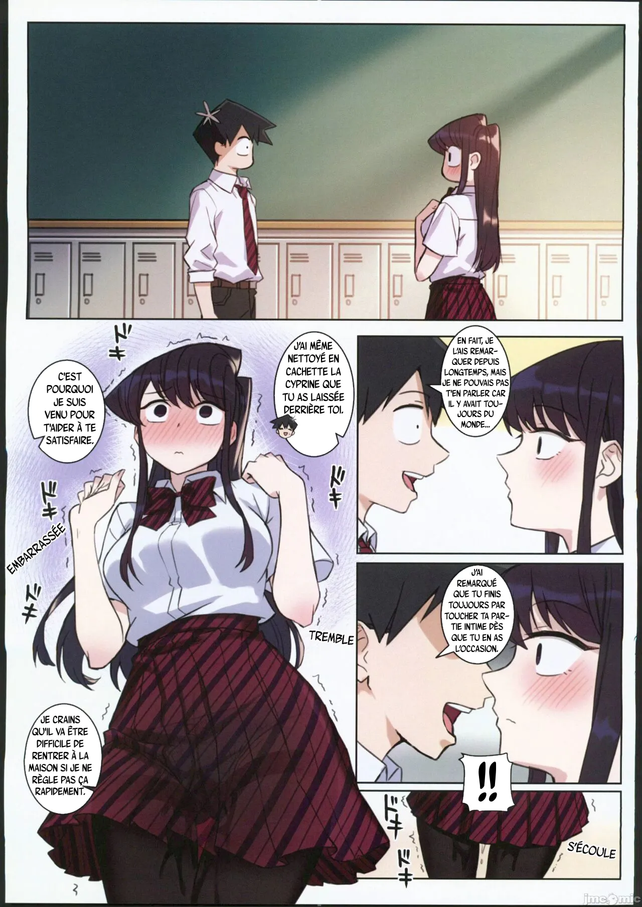 (FF40) [Tsukikaze Machi (Wox Yang)] Komi-san wa, H Mousoushou desu. Vol 2 | Komi-san a des idées étranges sur le sexe. Volume 2 (Komi-san wa, Komyushou desu ) [french] imagen número 16