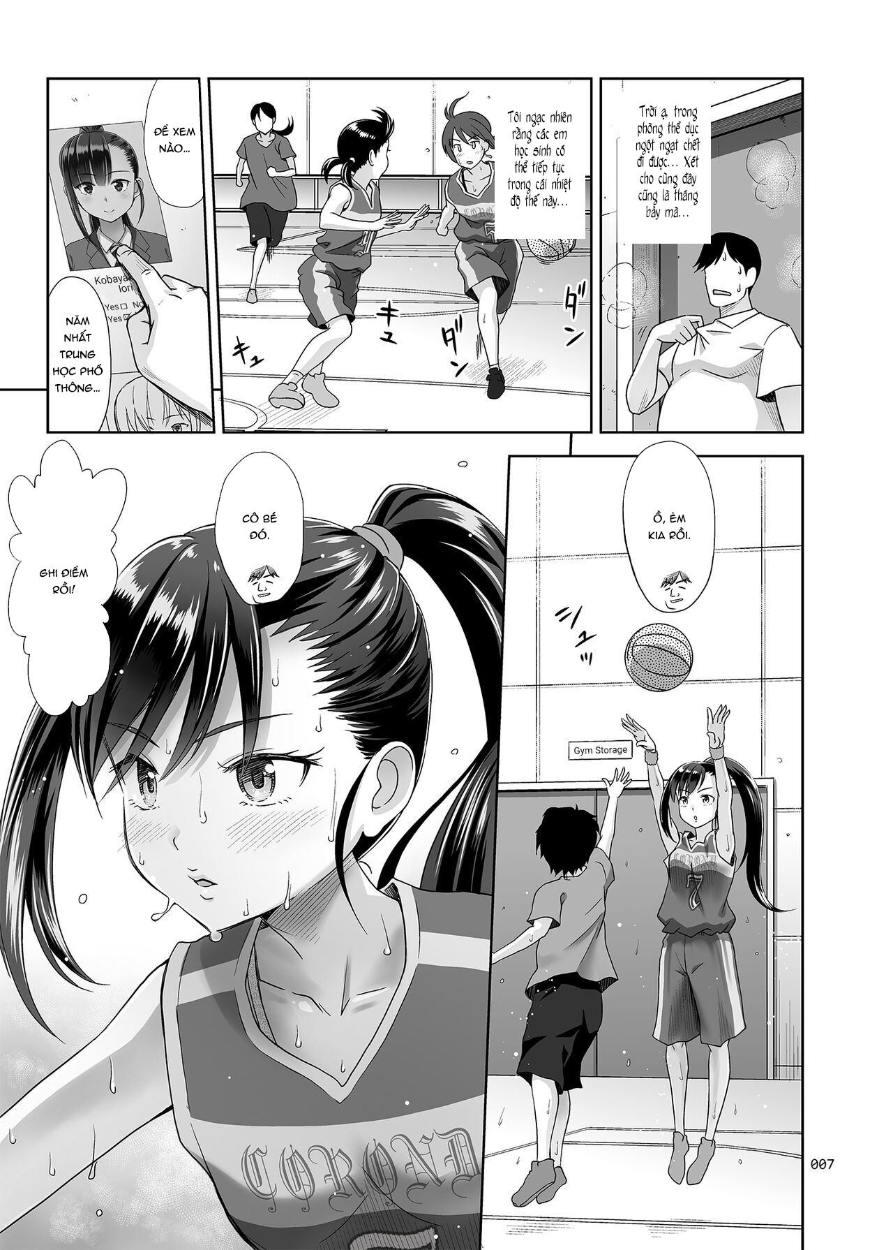 [antyuumosaku (malcorond)] Seishidouin no Oshigoto 3 Mushiatsui Taiiku Souko de Iron na Renshuu o Shitemitara Asedaku ni Natta [Vietnamese Tiếng Việt] {Hennojin} [Decensored] [Digital] image number 6