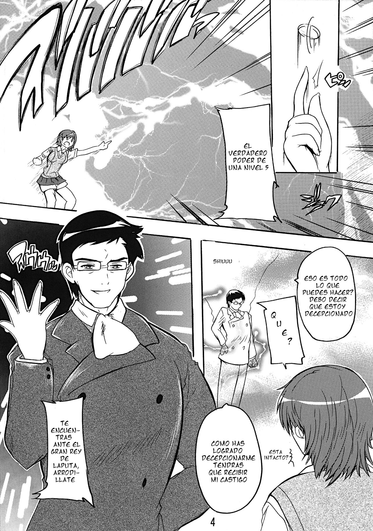 [Studio Q (Natsuka Q-Ya)] Dengeki Musume to Tenkuu no Ryoujoku Ou (Toaru Majutsu no Index) [Spanish] [Digital] image number 3