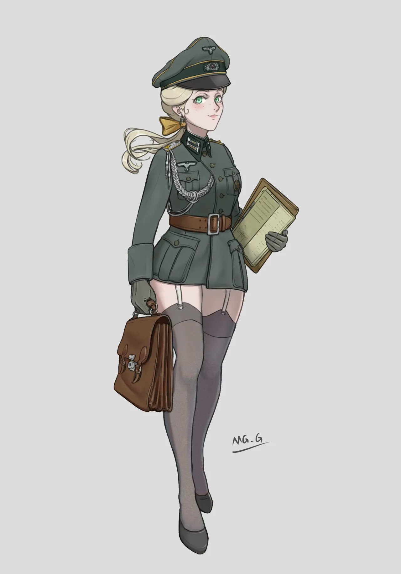 [MG_G]军装少女 image number 7