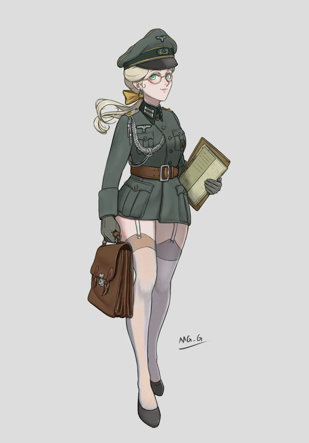 [MG_G]军装少女 image number 13