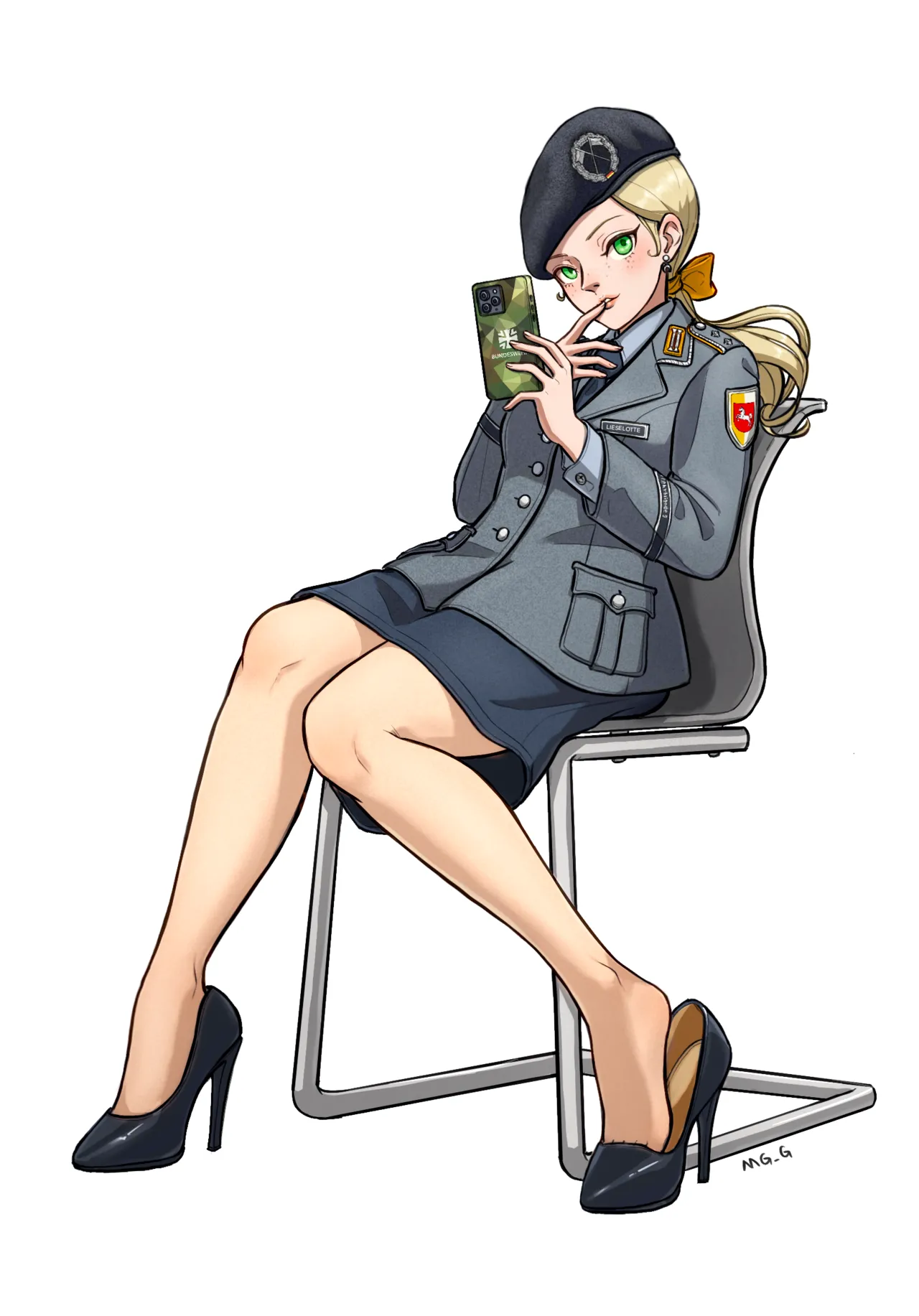 [MG_G]军装少女 image number 31