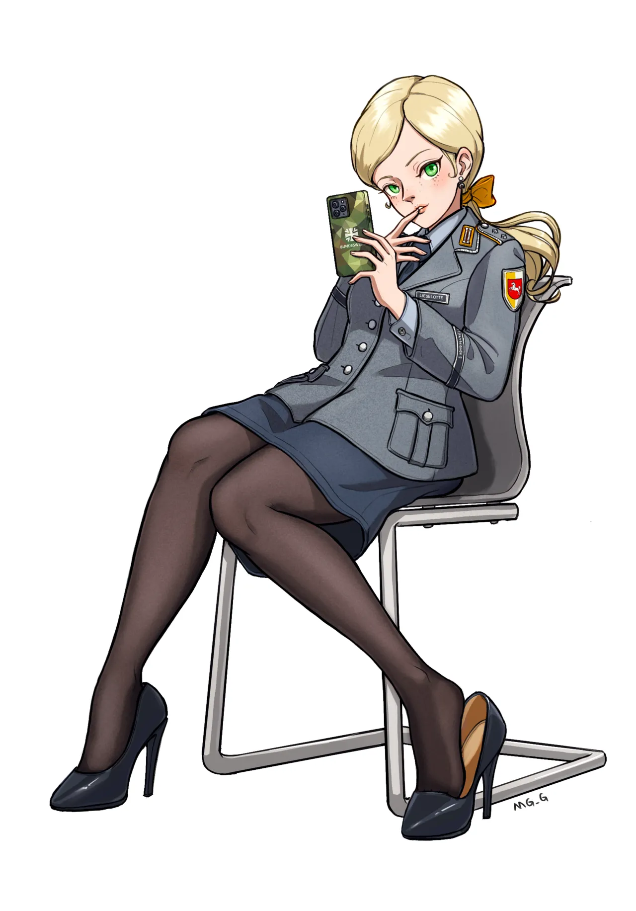 [MG_G]军装少女 image number 32