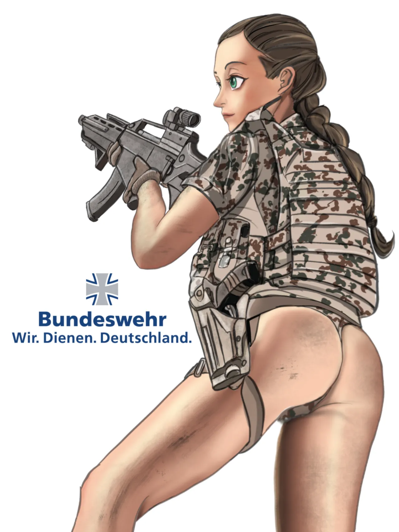 [MG_G]军装少女 image number 34