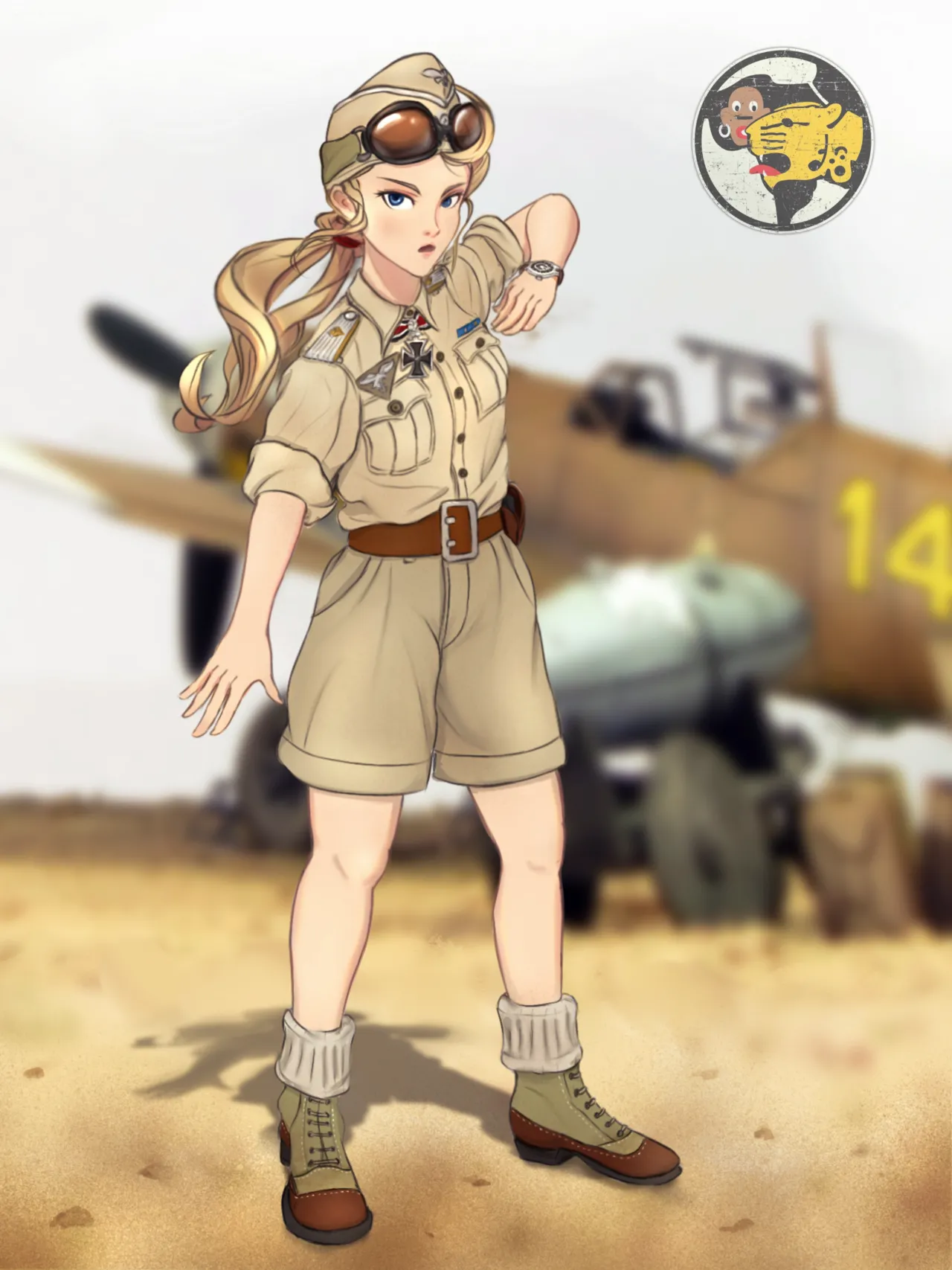 [MG_G]军装少女 image number 38