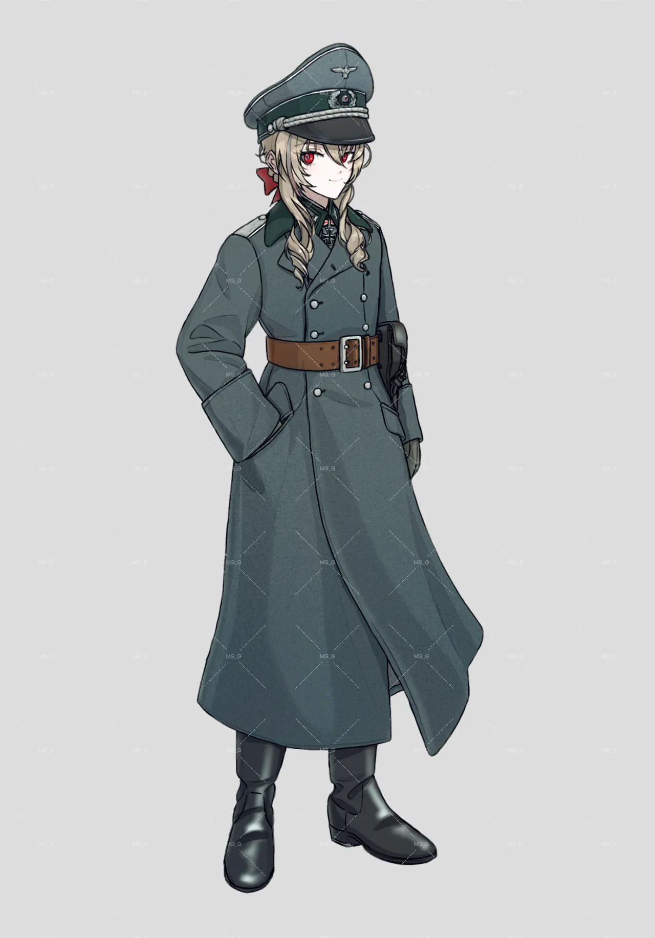 [MG_G]军装少女 image number 43