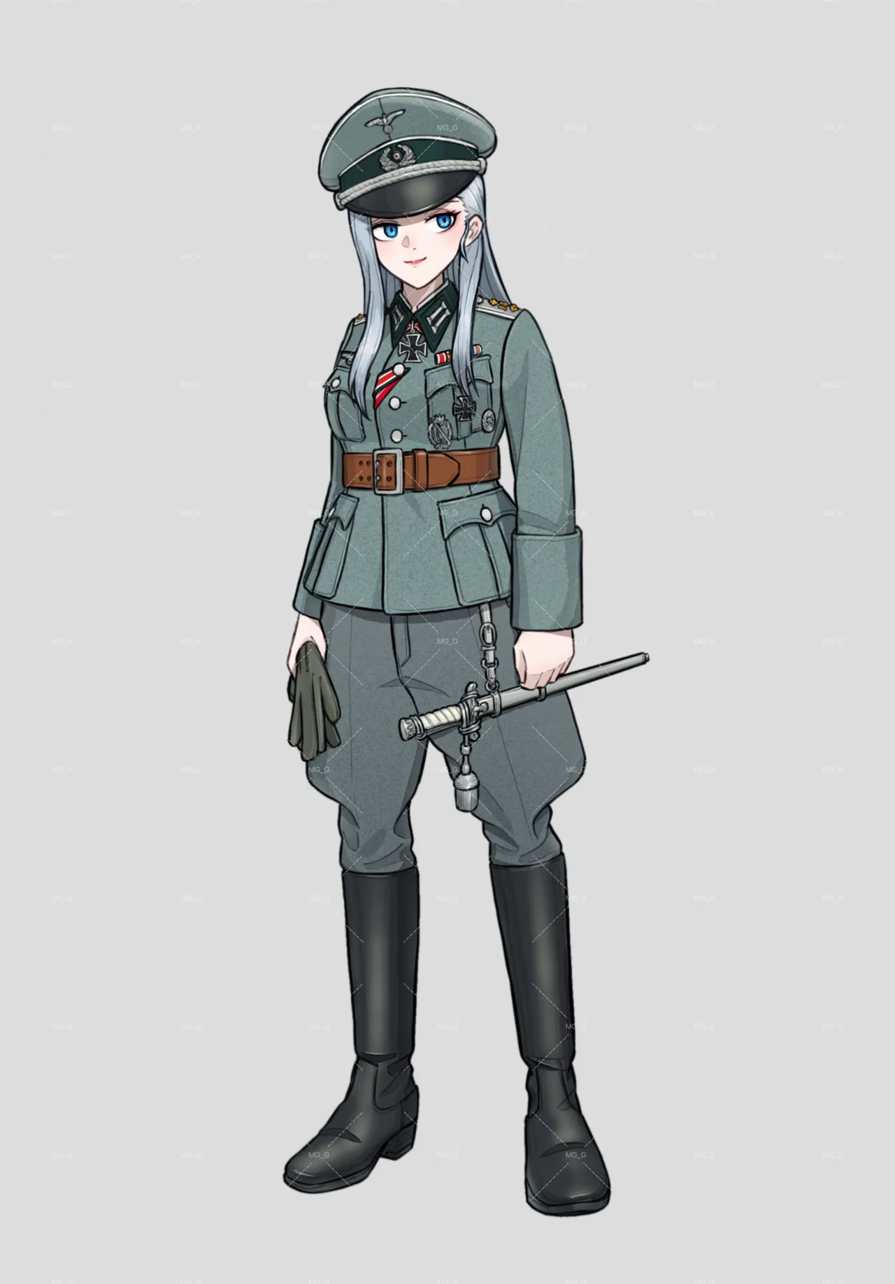 [MG_G]军装少女 image number 45