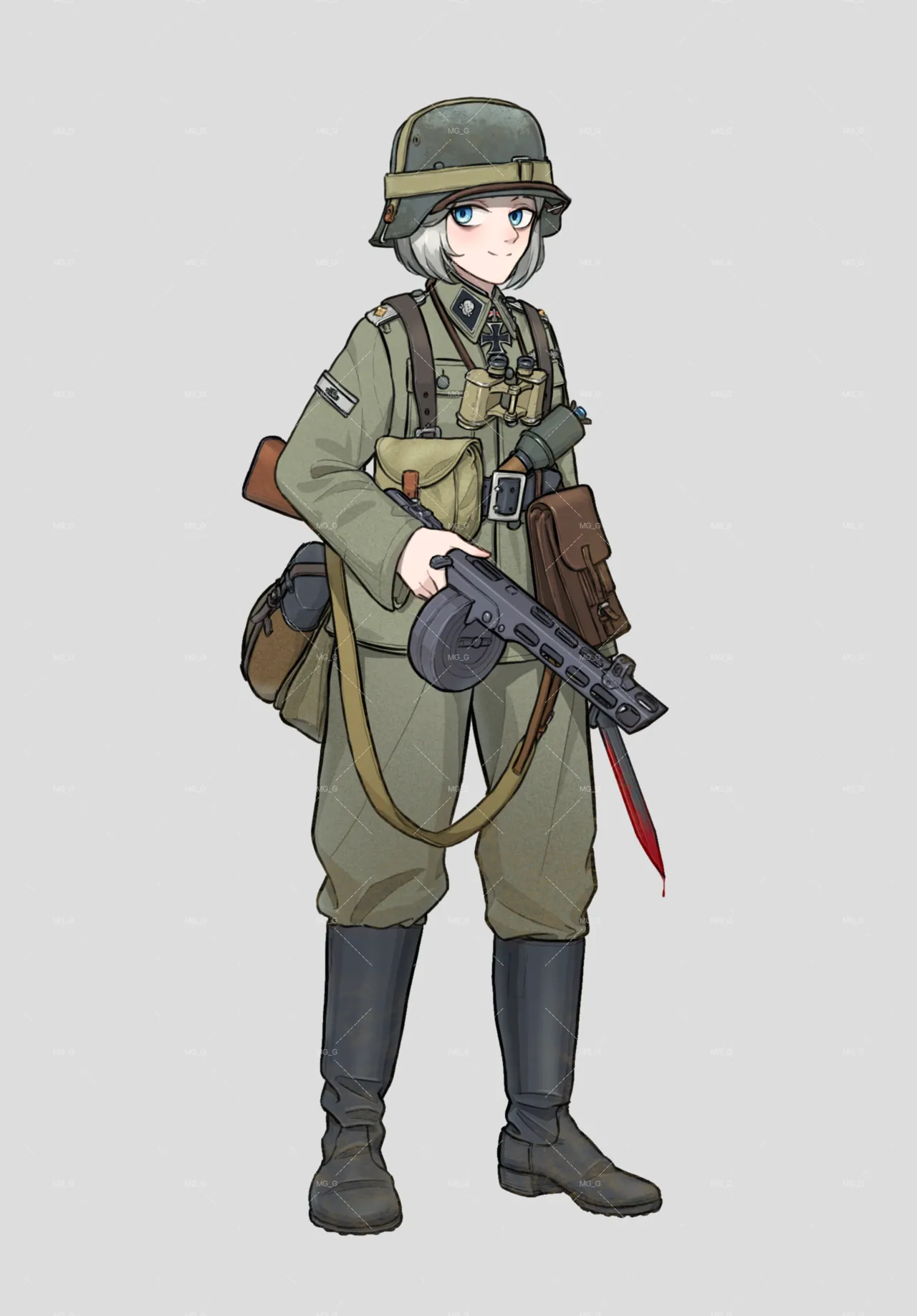 [MG_G]军装少女 image number 46