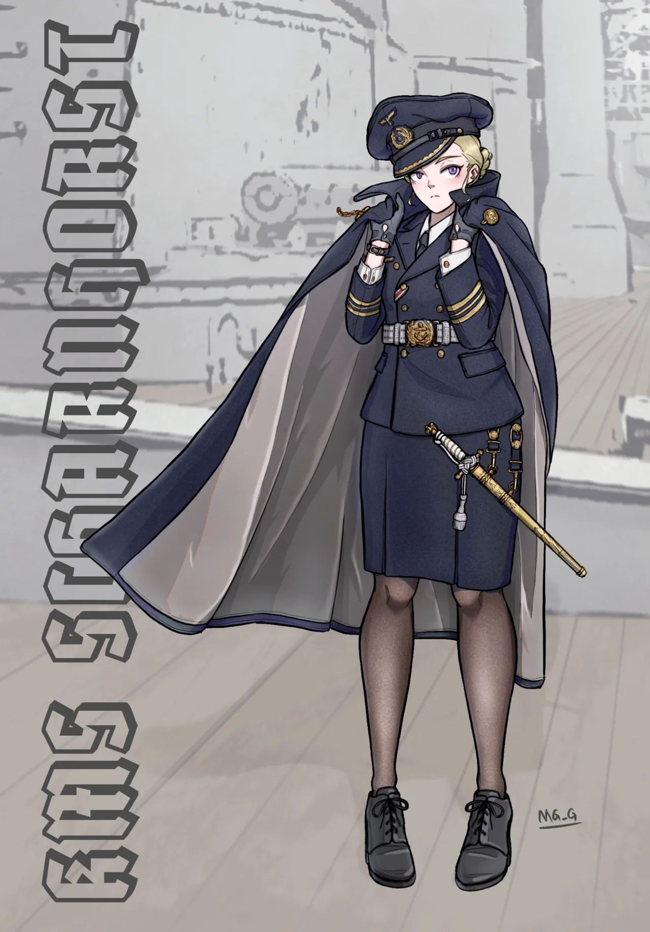 [MG_G]军装少女 image number 55