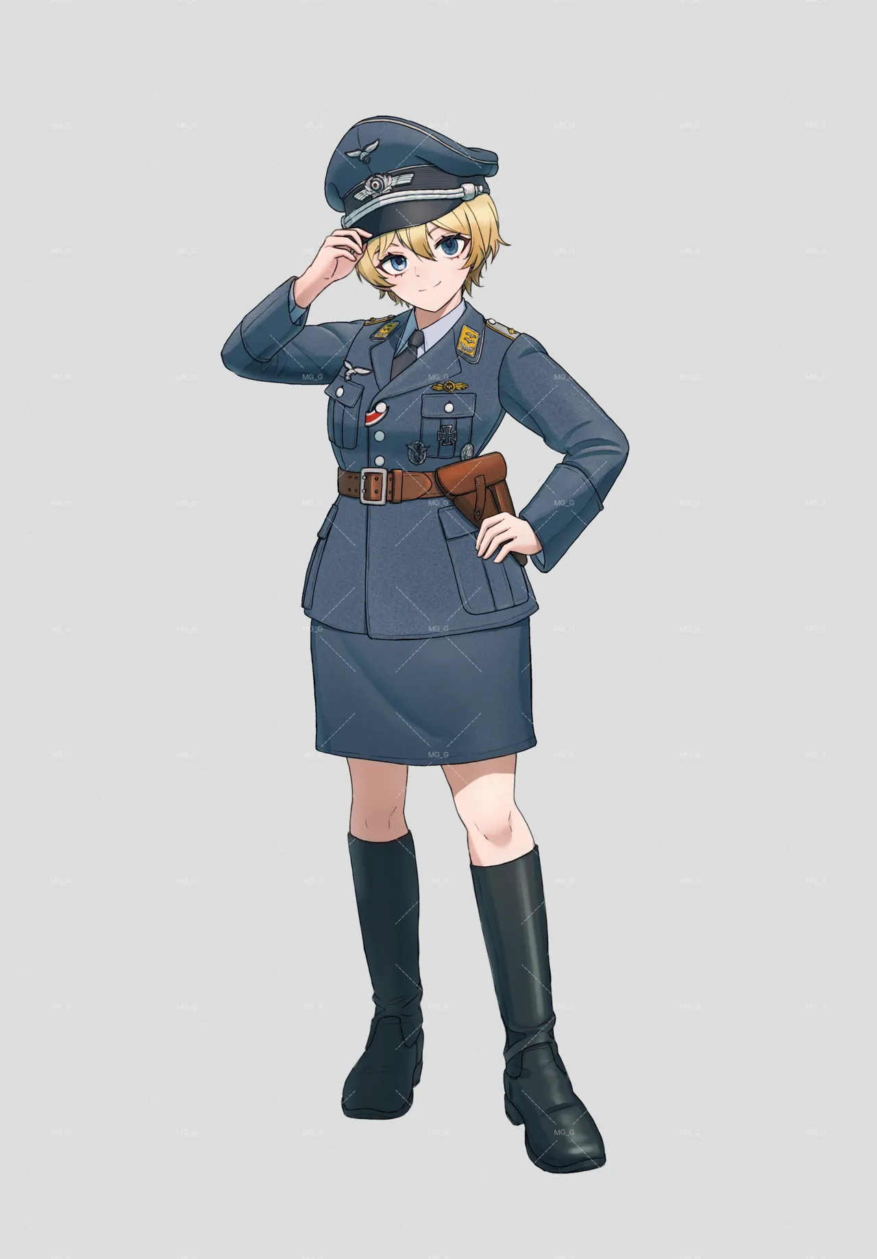 [MG_G]军装少女 image number 58