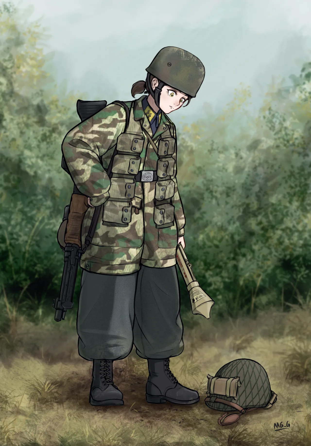 [MG_G]军装少女 image number 60