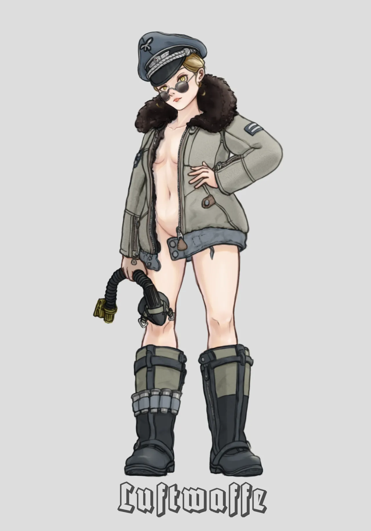 [MG_G]军装少女 image number 61