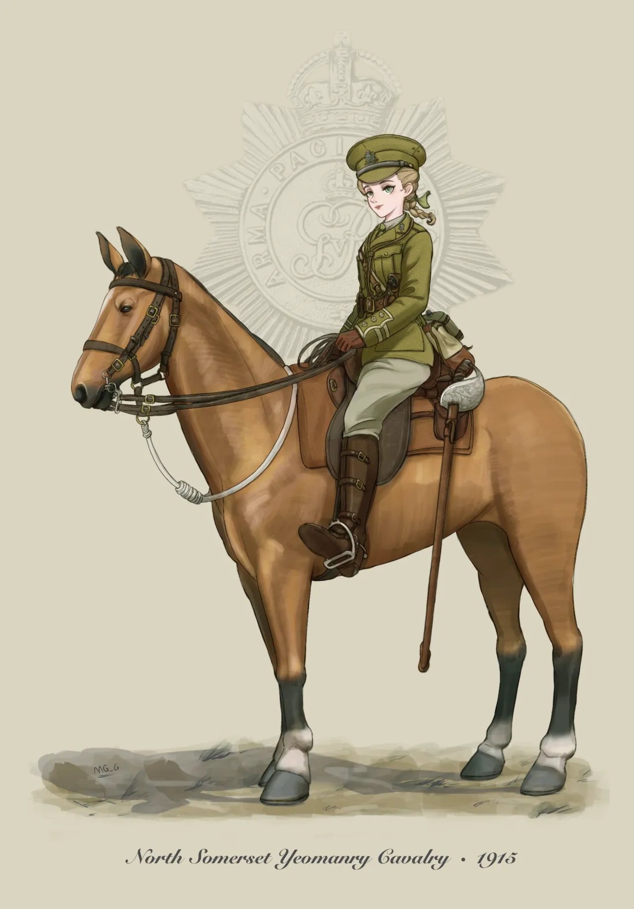 [MG_G]军装少女 image number 62